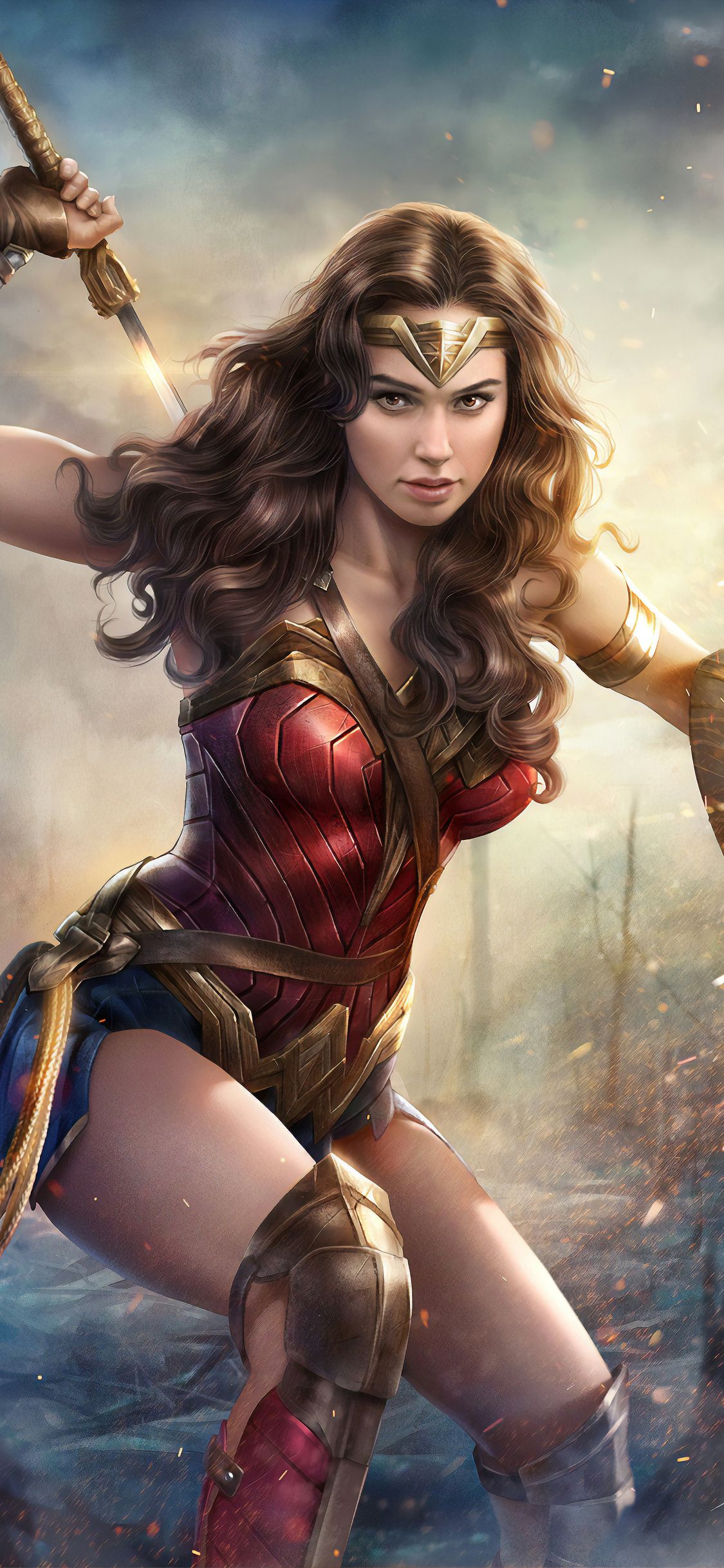 4k Gal Gadot Wonder Woman iPhone XS, iPhone 10, iPhone X HD 4k Wallpaper, Image, Background, Photo and Picture