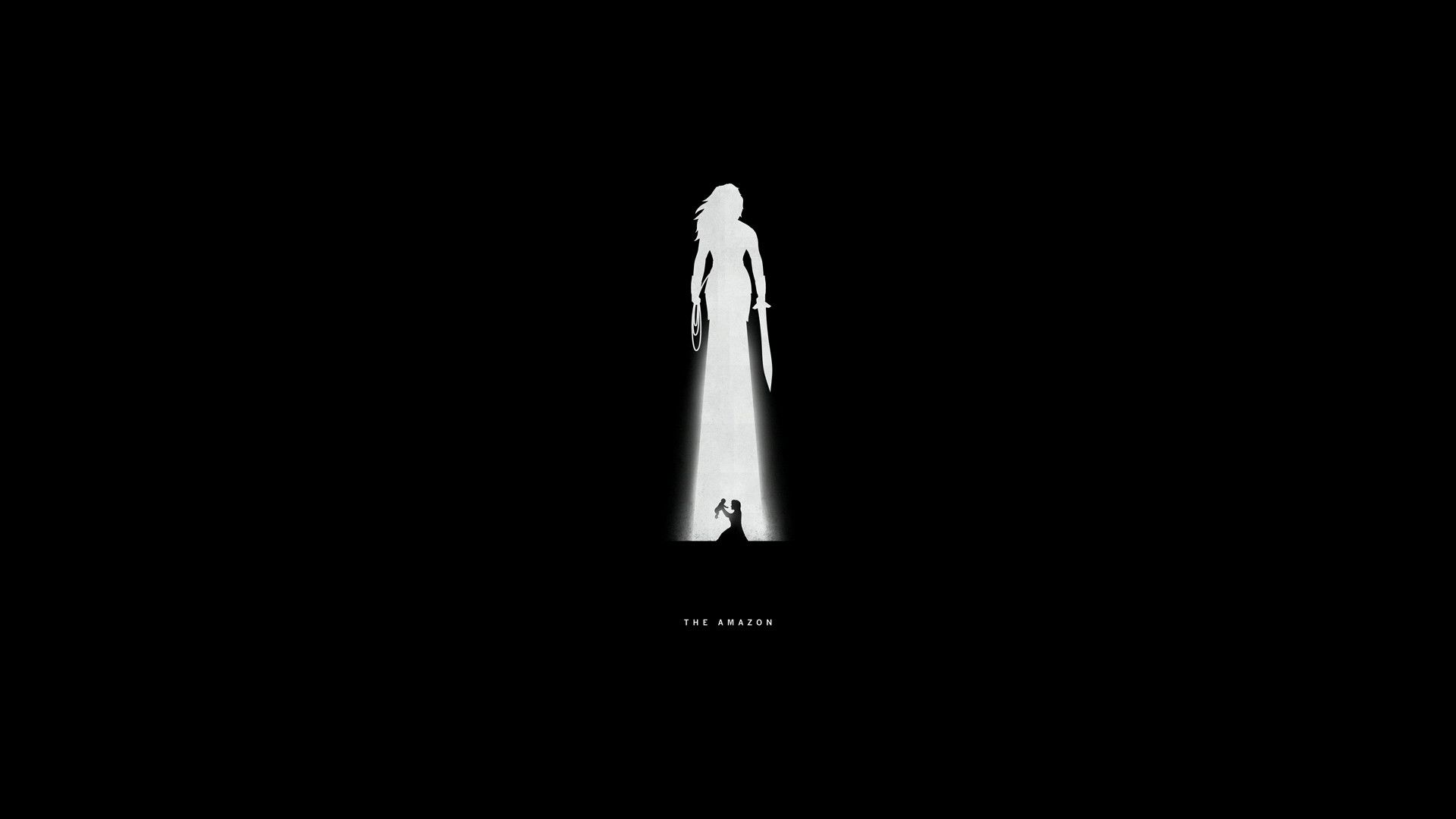 Minimalist wallpaper of superhero movies