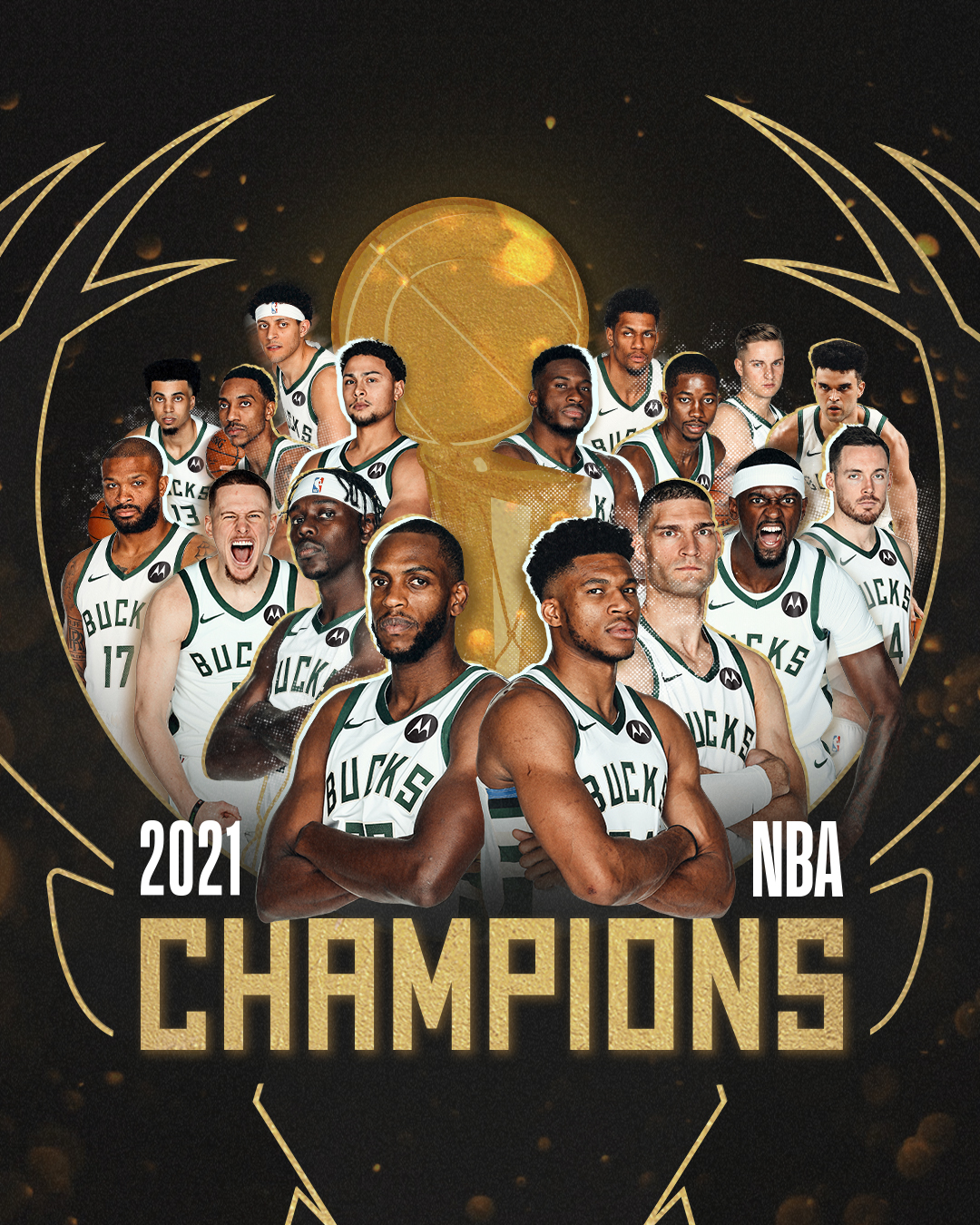 Milwaukee Bucks NBA Champions 2021 wallpaper