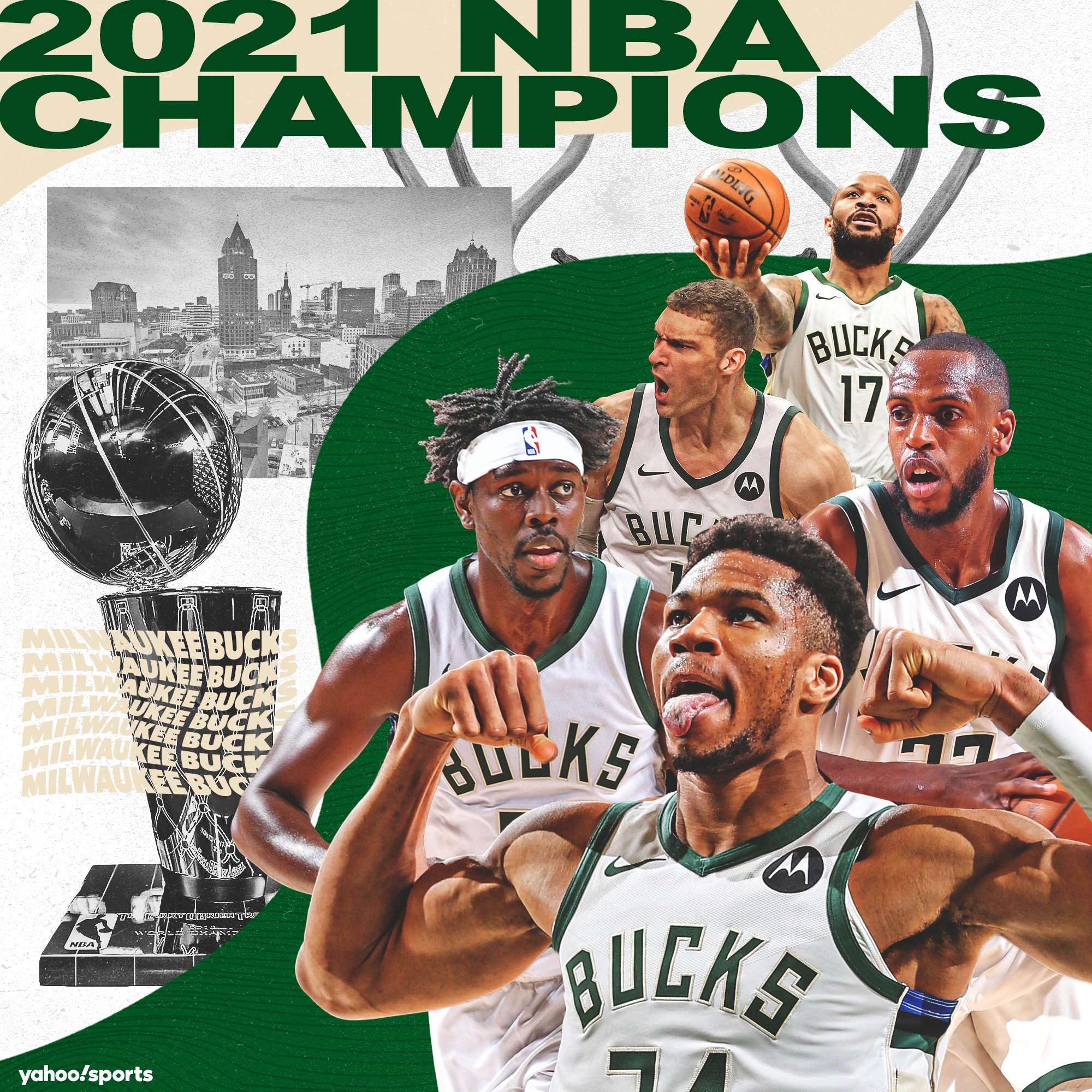 Milwaukee Bucks NBA Champions 2021