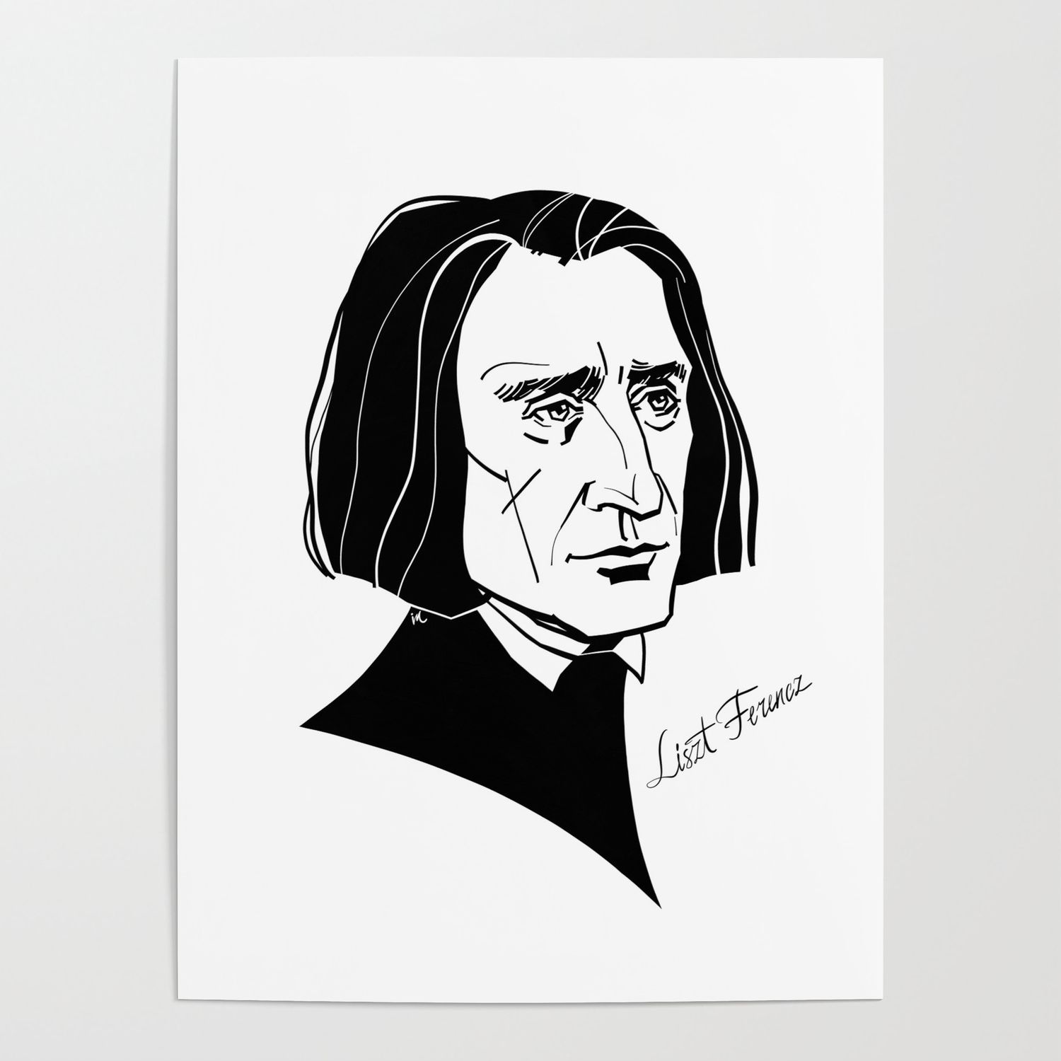 Portrait Of Franz Liszt 1886 by Ilya Efimovich Repin History Analysis   Facts  Arthive