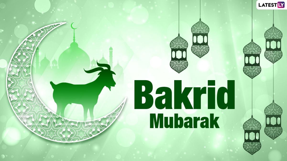 Festivals & Events News. Eid Al Adha Mubarak 2021 Hindi Greetings And Messages: Bakrid Mubarak SMS, HD Image, WhatsApp Stickers And Wallpaper To Send On Bakra Eid
