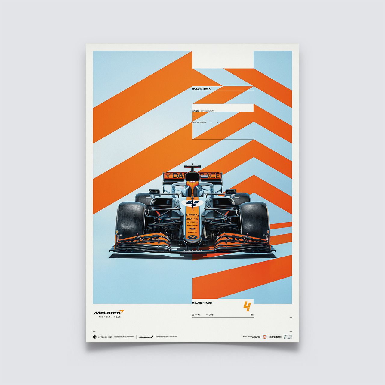 Mclaren F1 Gulf Wallpaper 4k