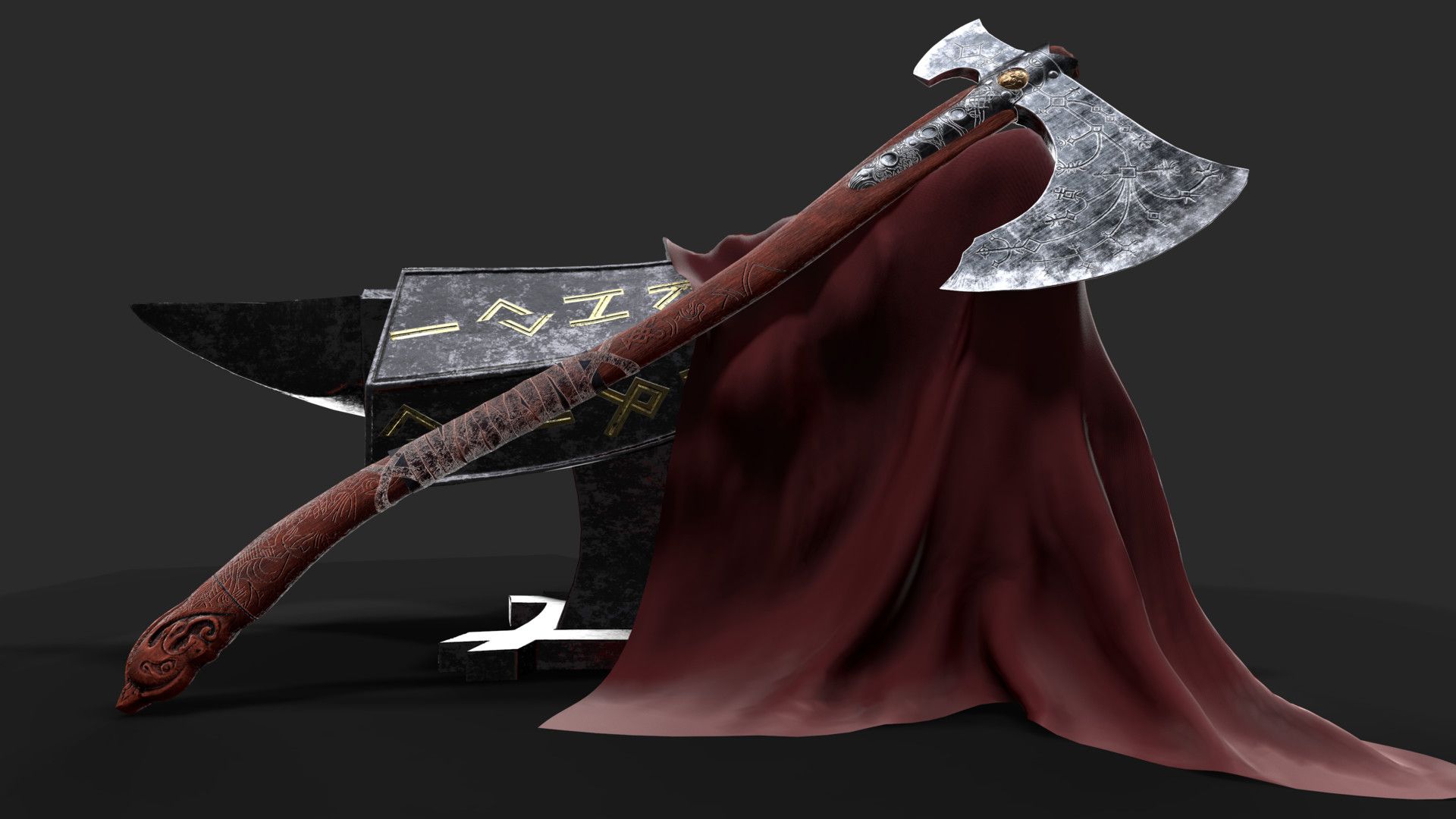 Leviathan Axe of War 4, Ninb Adam
