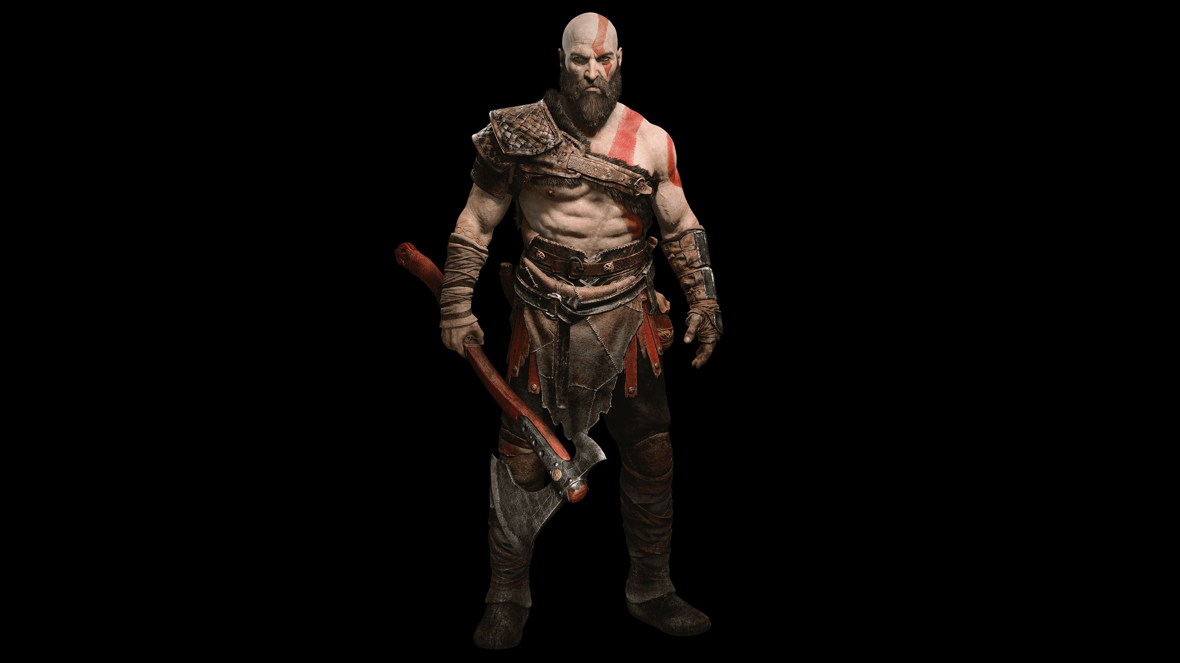 Kratos Axe God of War Ps4 4K
