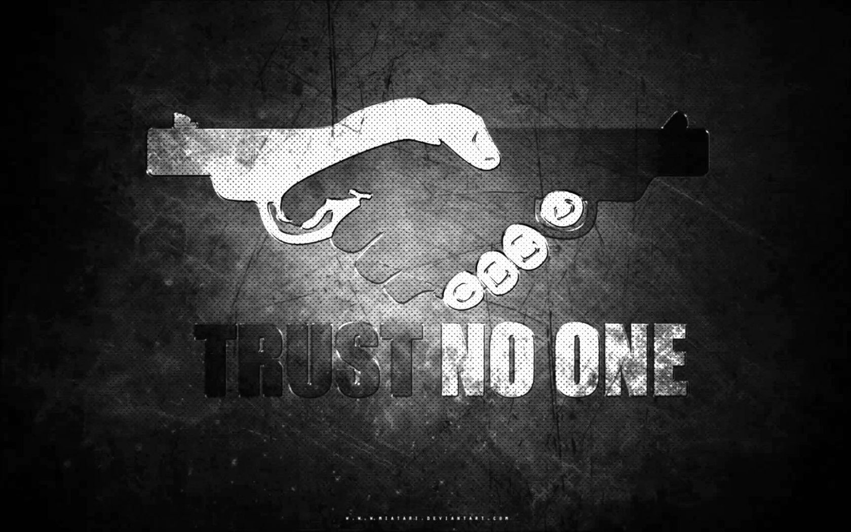 trust nobody wallpaper