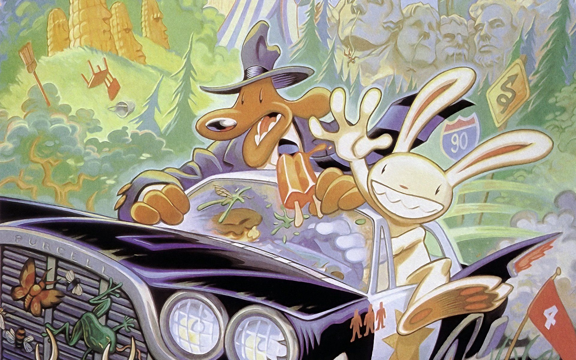 Sam & Max HD Wallpaper and Background Image