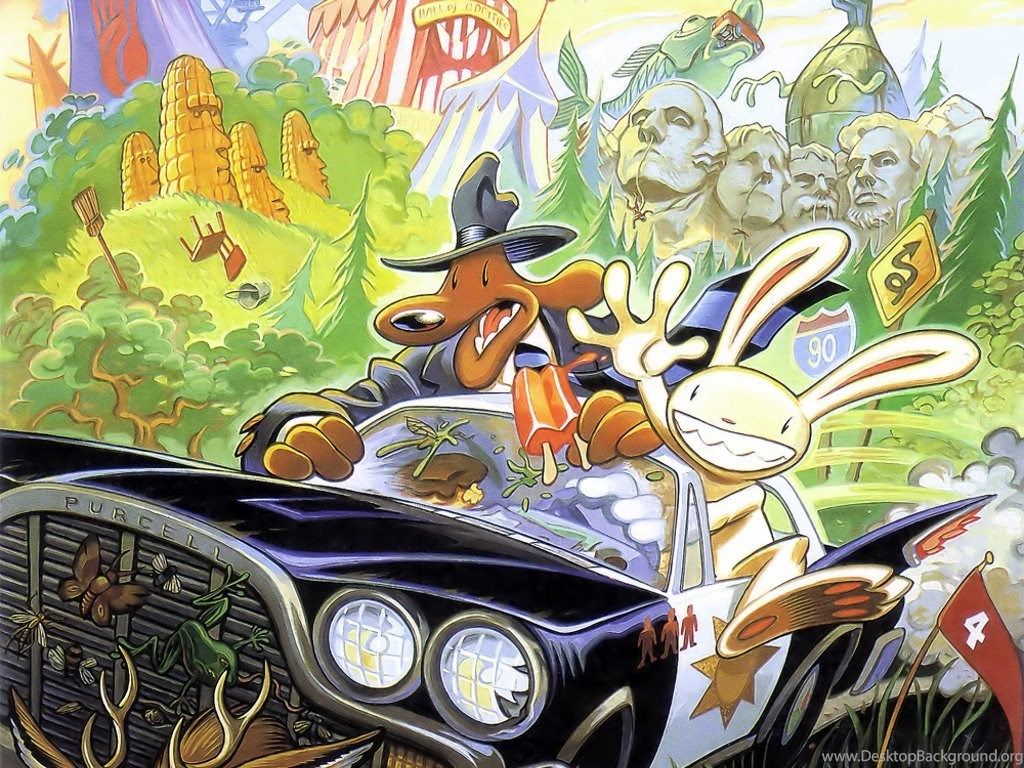 My Free Wallpaper Games Wallpaper, Sam And Max Desktop Background