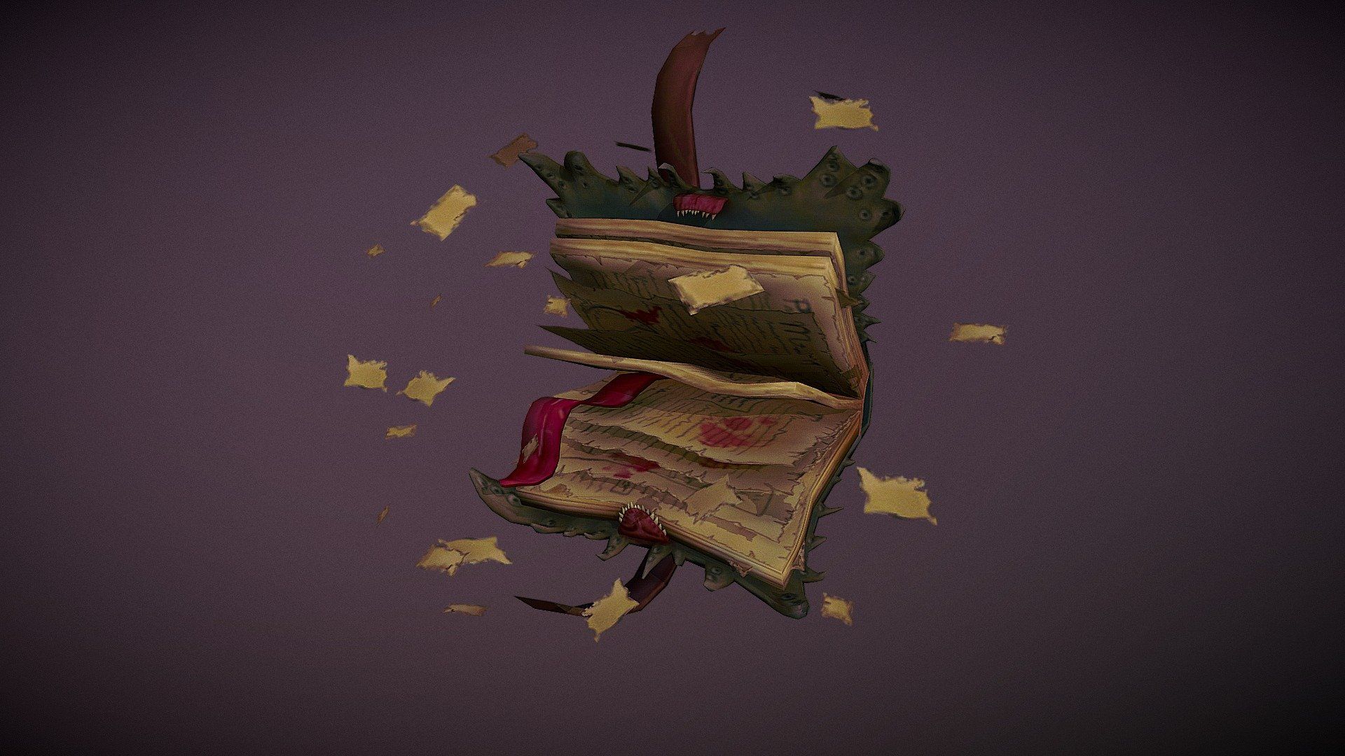 Monster book model by Mia [daffbc8]