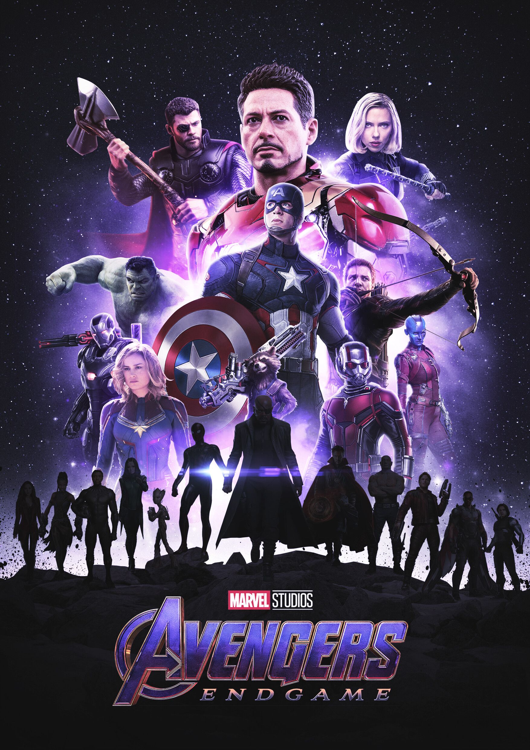 Avengers Endgame Poster, George Britton