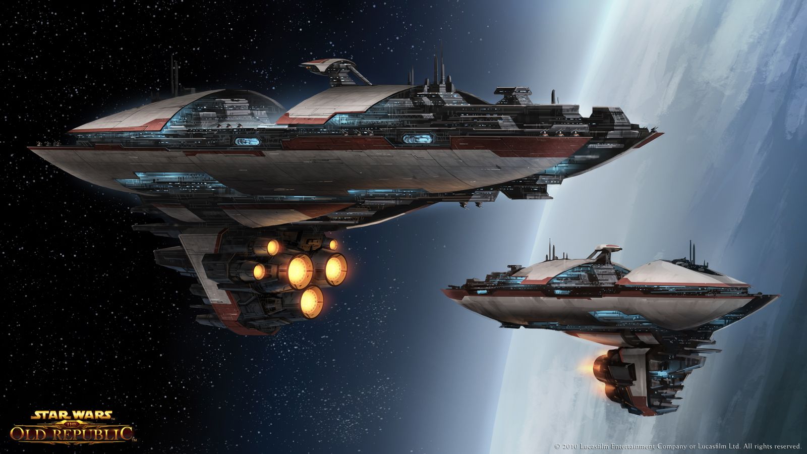 Valor Class Cruiser. Star Wars: The Old Republic
