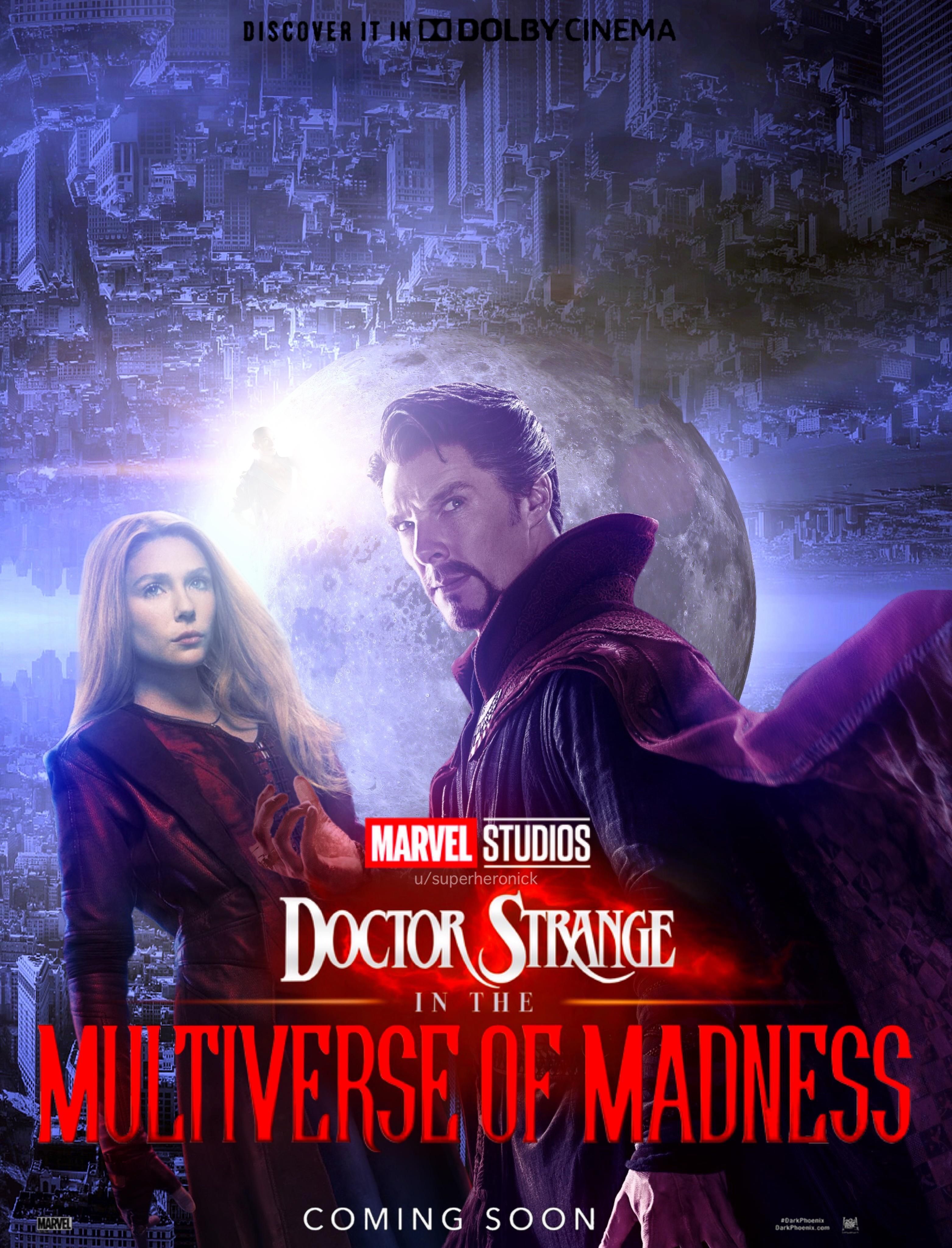 Doctor Strange In The Multiverse of Madness poster by me!. Doctor strange marvel, Doctor strange, Doctor strange 2 poster