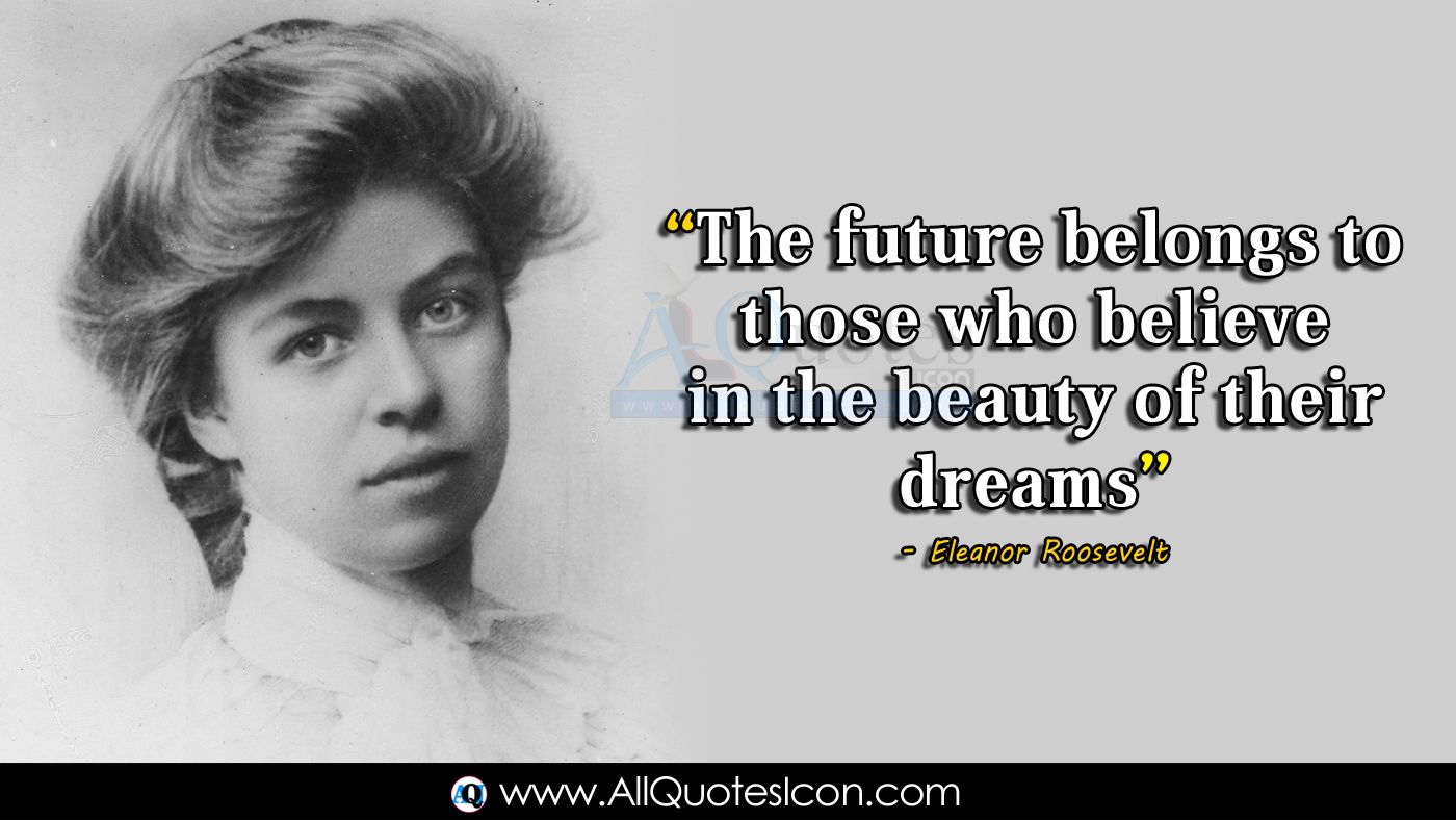 Eleanor Roosevelt Quotes in English HD Wallpaper Best Life Motivational Messages English Quotes Whatsapp Picture Free Download