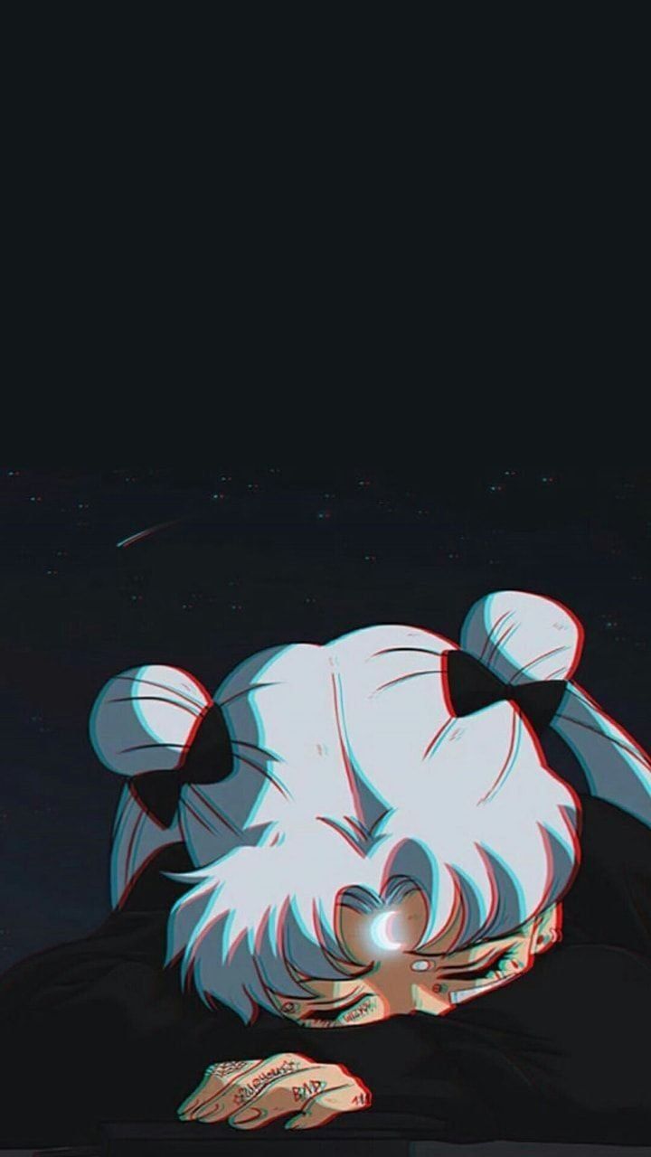 Sad anime girl HD wallpaper download