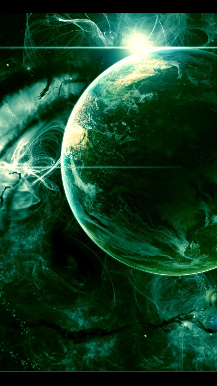 Sci Fi Planet (750x1334) Wallpaper