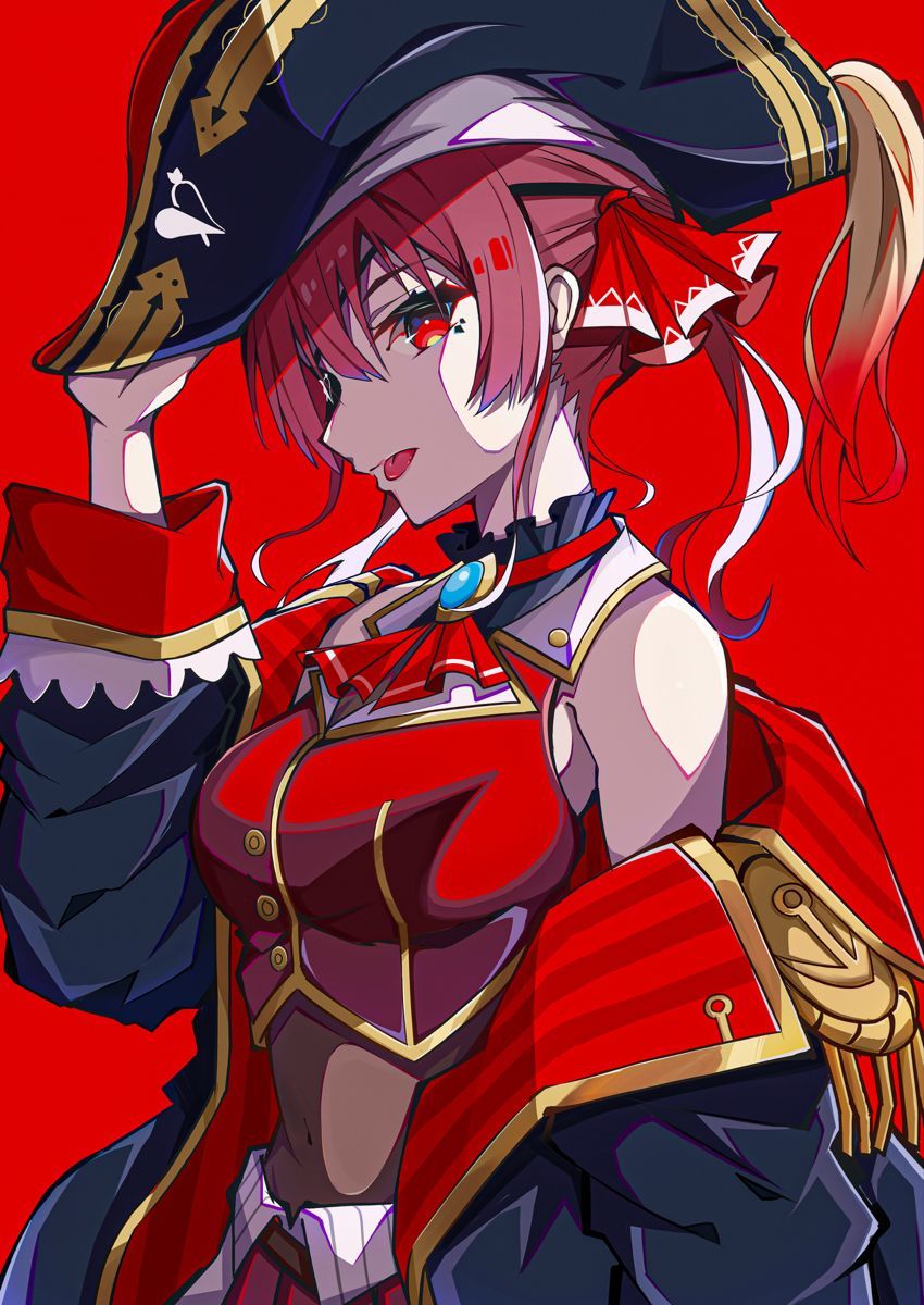 on Twitter. Houshou marine, Anime wolf girl, Houshou marine wallpaper