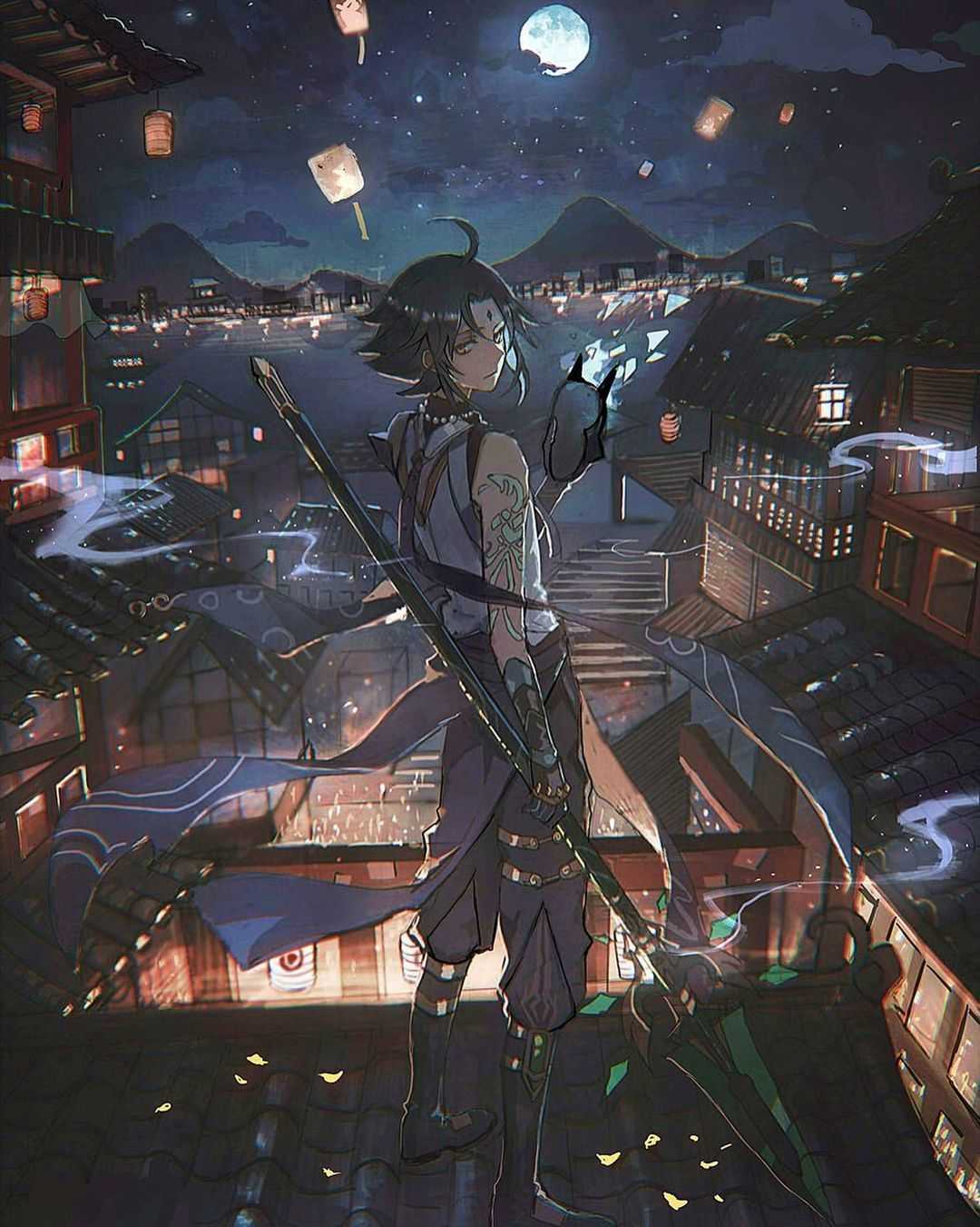 Xiao Genshin Impact Wallpaper Free HD Wallpaper