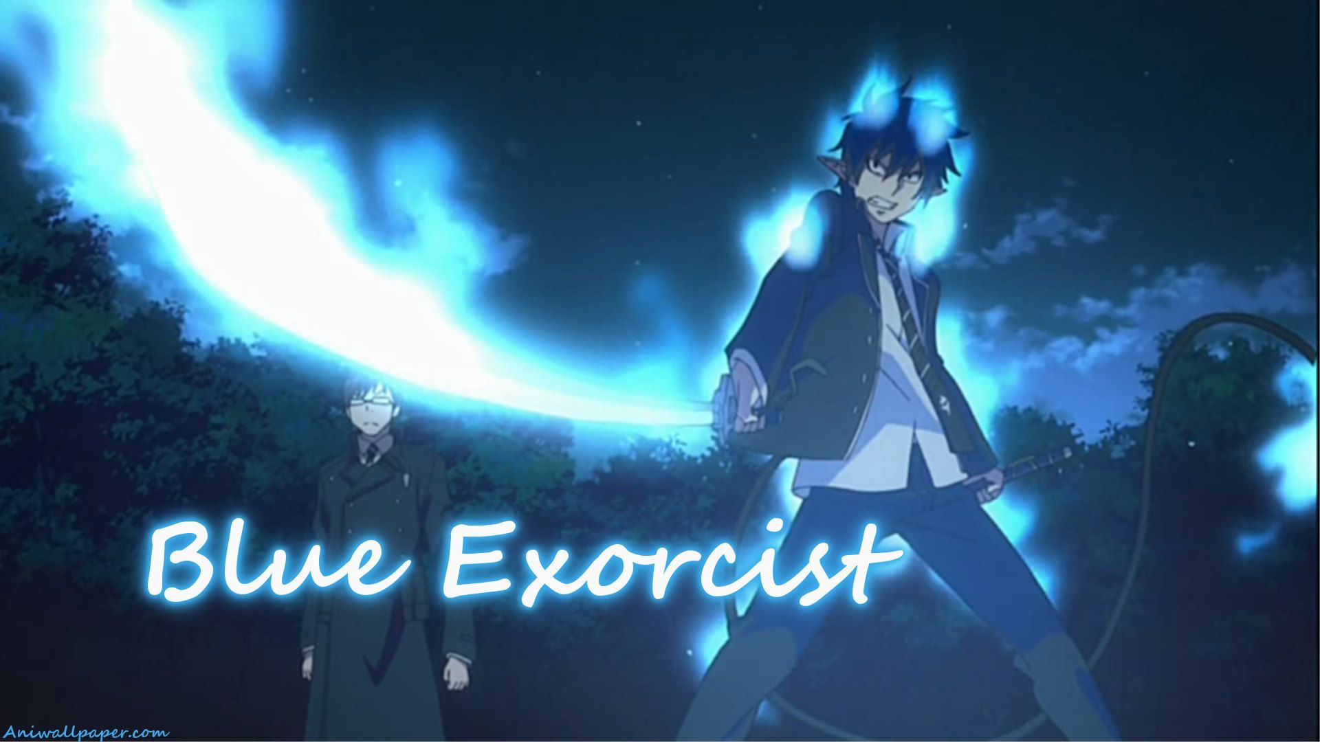 Blue Exorcist Rin And Yukio Okumura Fullhd 1920×1080. Blue Exorcist Anime, Blue Exorcist Rin, Blue Exorcist Wallpaper