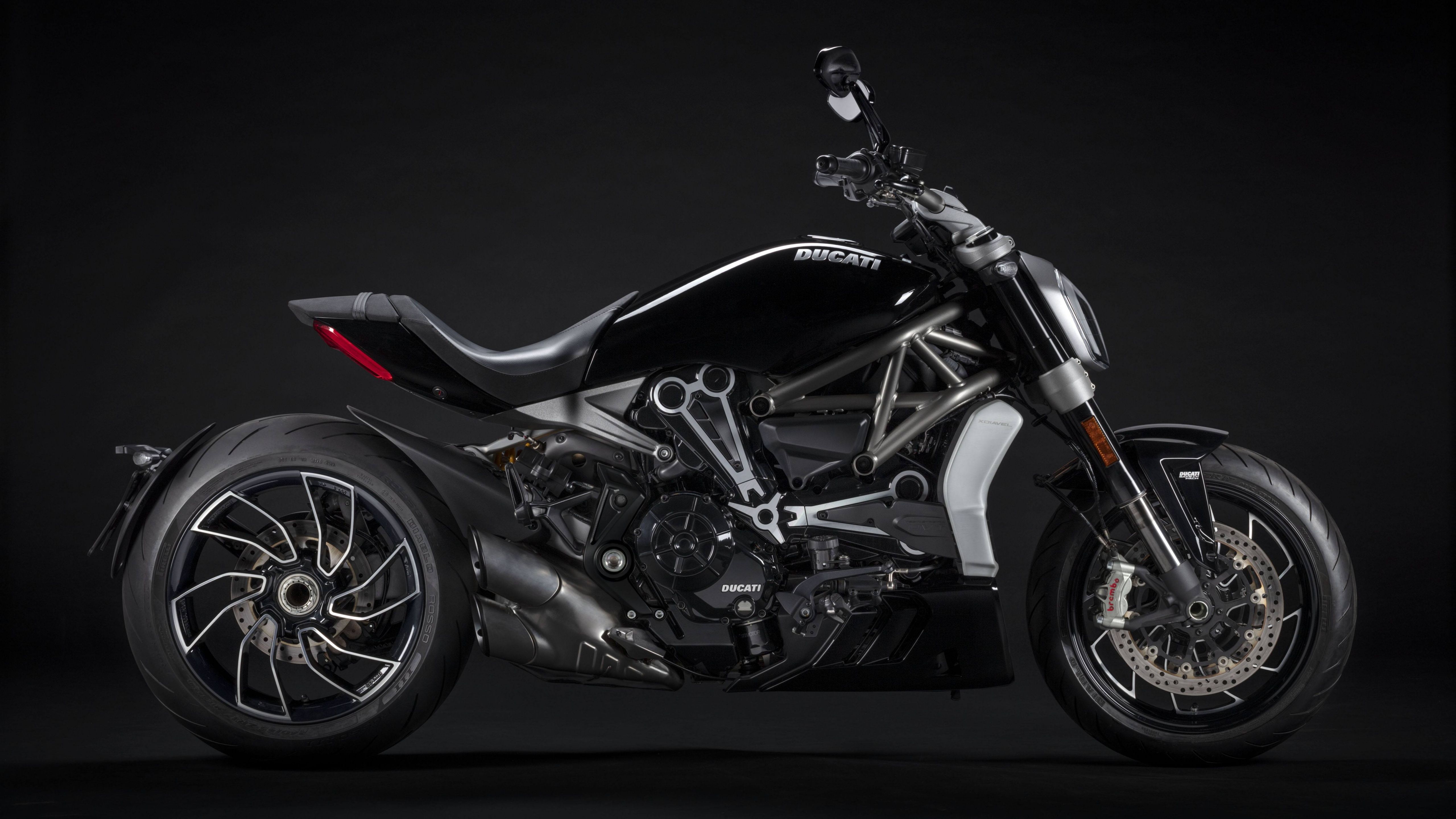 Ducati XDiavel S Wallpaper 4K, Black Bikes, Cruiser Motorcycle, Black Dark