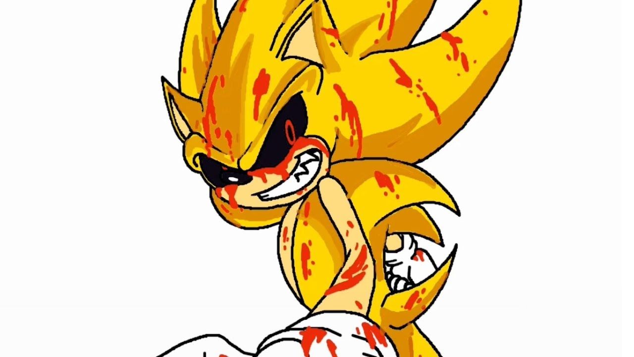 How To Draw Super Sonic Exe How to Draw