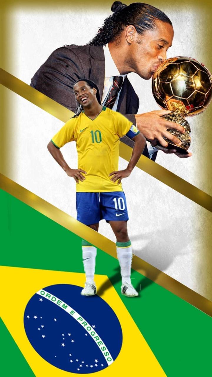 iPhone Ronaldinho Wallpaper Brazil