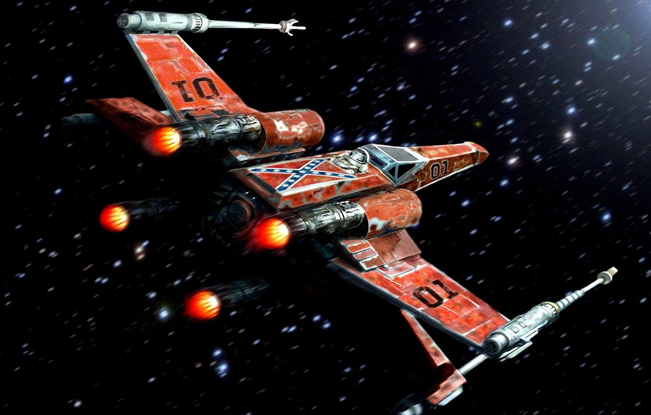 Wallpaper Star Wars, Art, Starfighter, X Wing Image For Desktop, Section фантастика