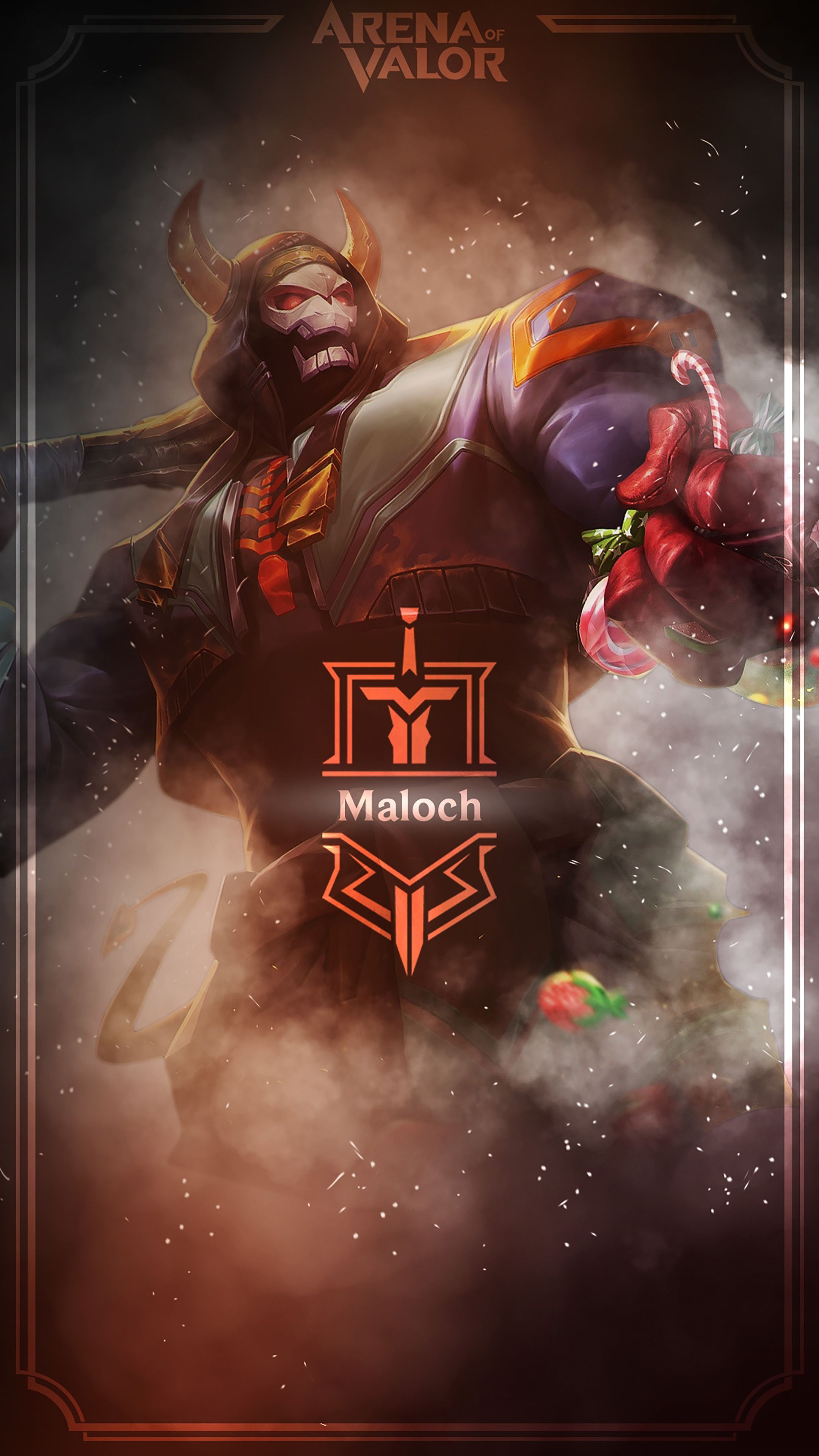 Maloch là một vị tướng đầy uy lực với khả năng gây sát thương kinh khủng. Dùng hình nền Maloch để thể hiện sự tôn trọng và đam mê với trò chơi Liên Quân Mobile.