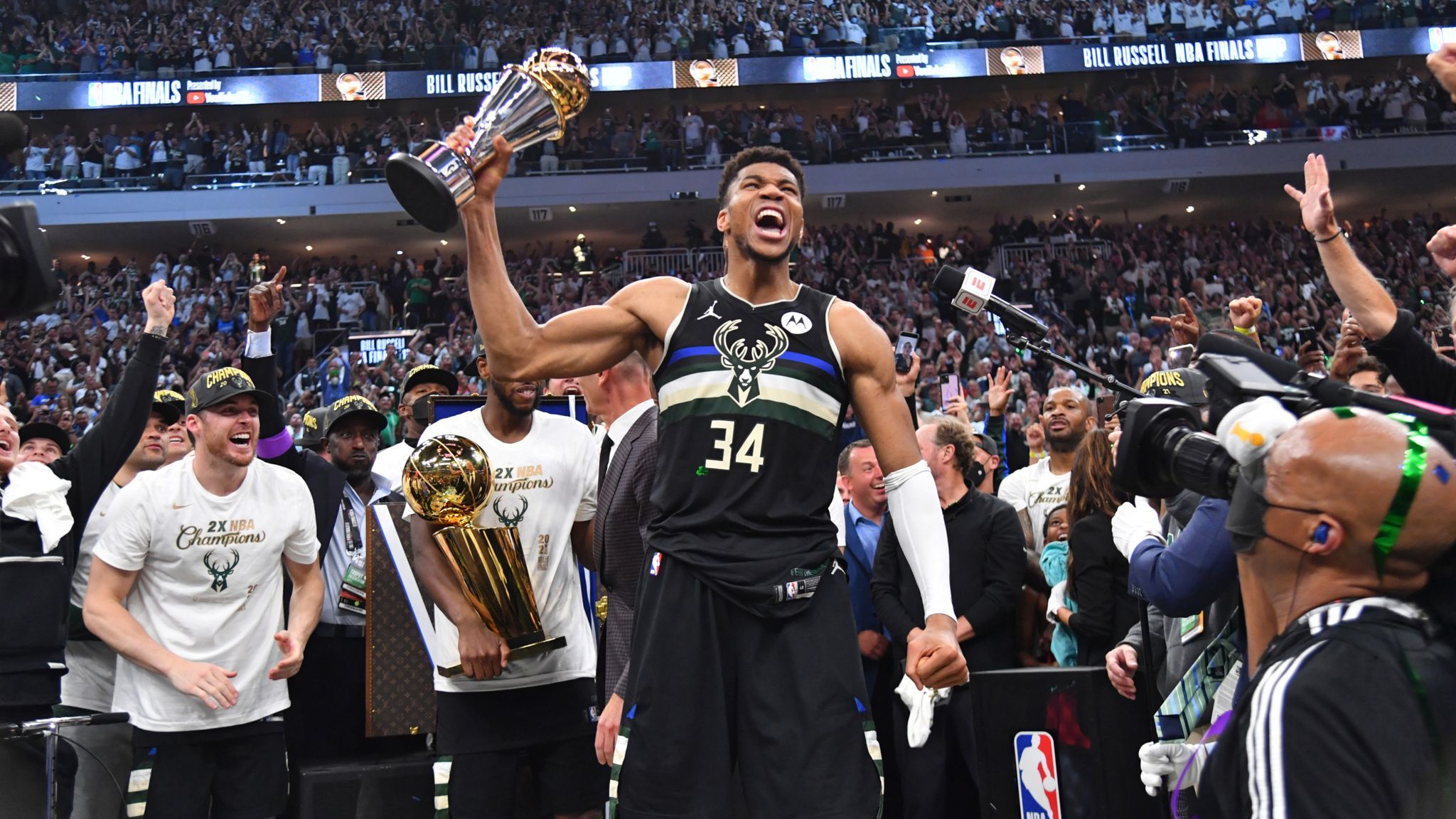 Giannis Antetokounmpo's impossible rise from the streets of Athens to Finals MVP, NBA champion