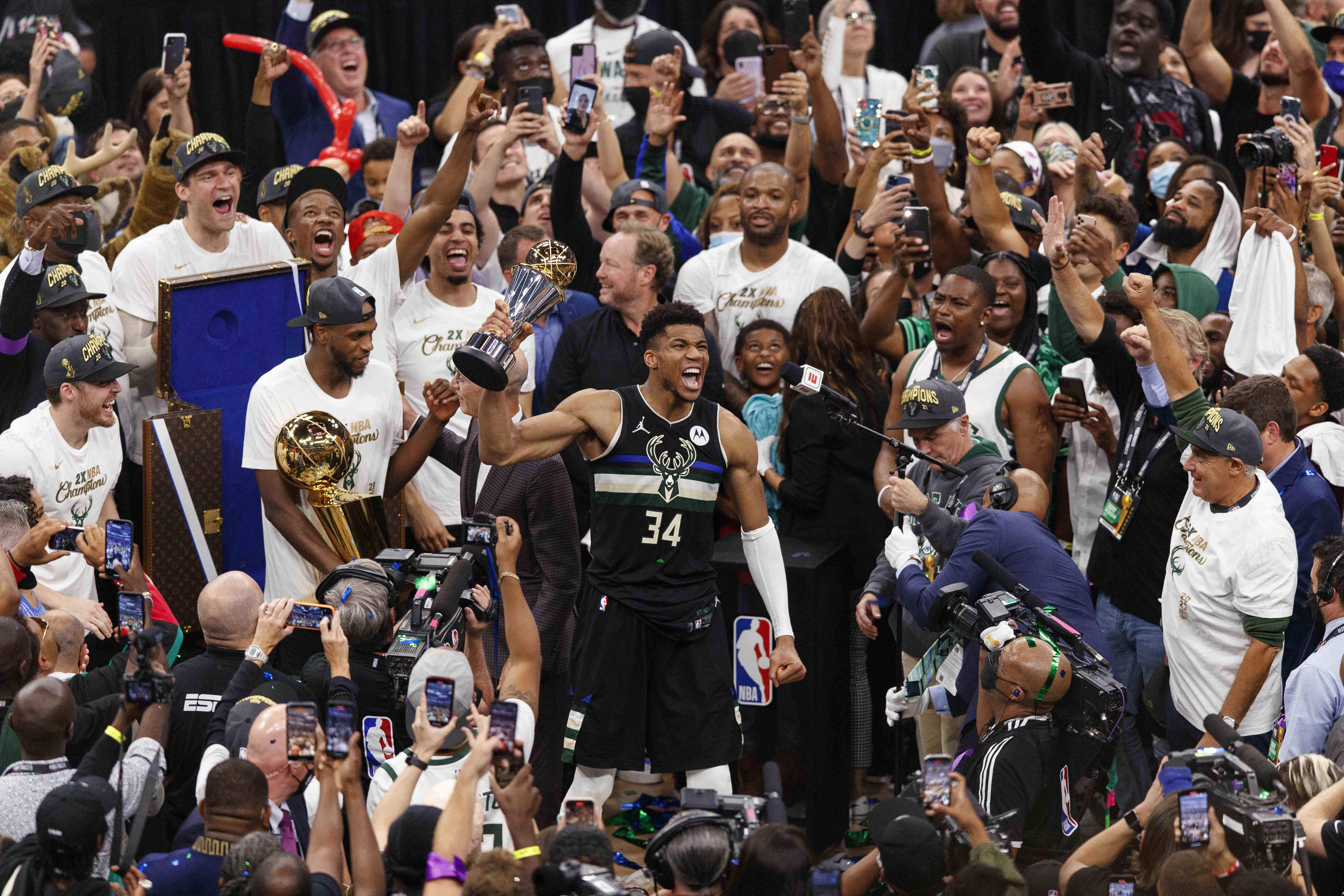 Milwaukee wins first NBA title since Antetokounmpo named Finals MVP