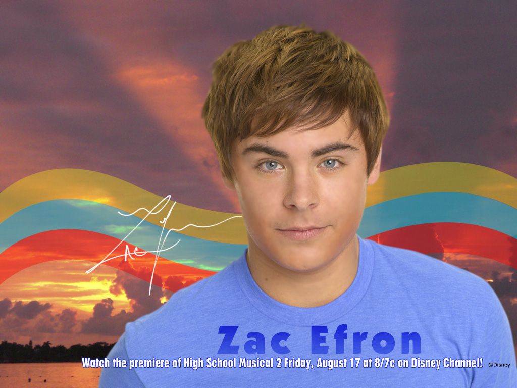 zac efron School Musical 2 Wallpaper