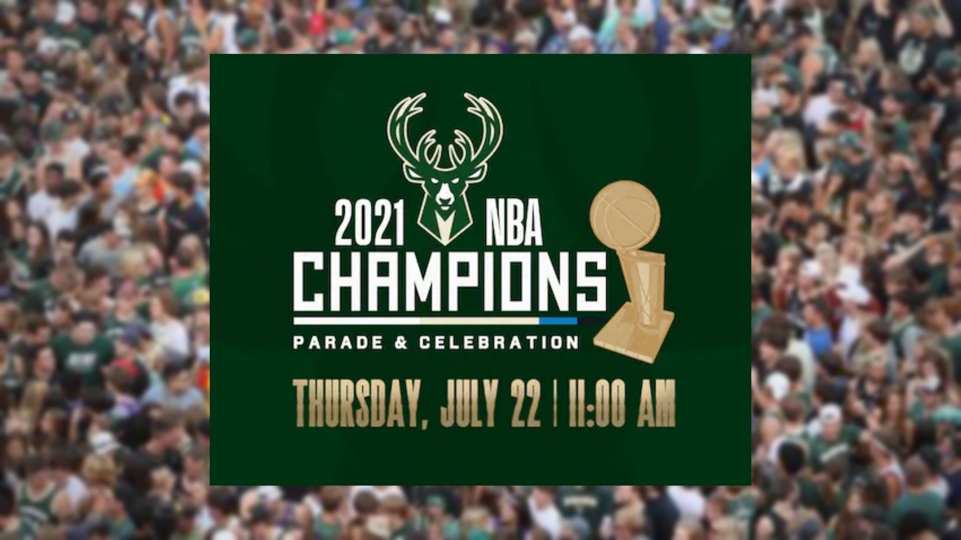 Team pride: Parade celebrates NBA Champions Milwaukee Bucks, July 22