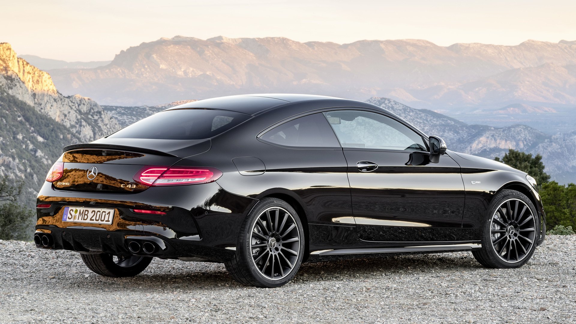 Mercedes AMG C 43 Coupe HD Wallpaper