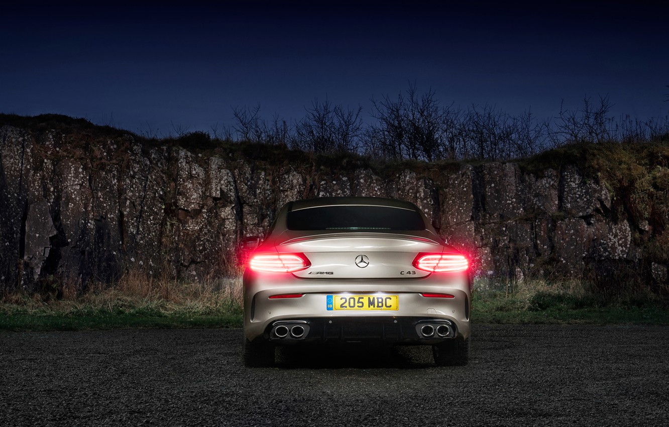 Wallpaper Mercedes Benz, AMG, Coupe, 4MATIC, C43 Image For Desktop, Section Mercedes