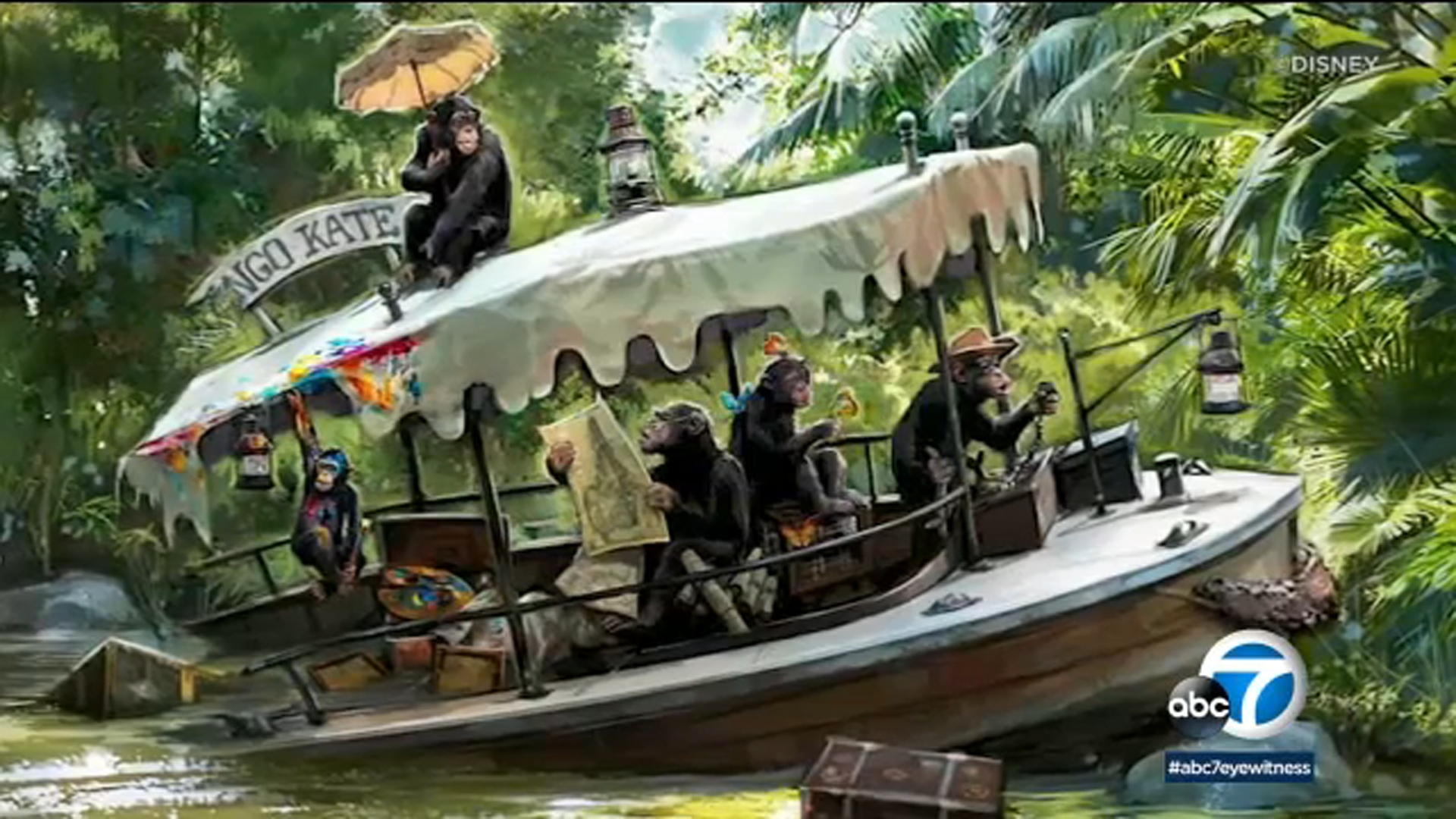 Disney Parks update popular 'Jungle Cruise' attraction Los Angeles