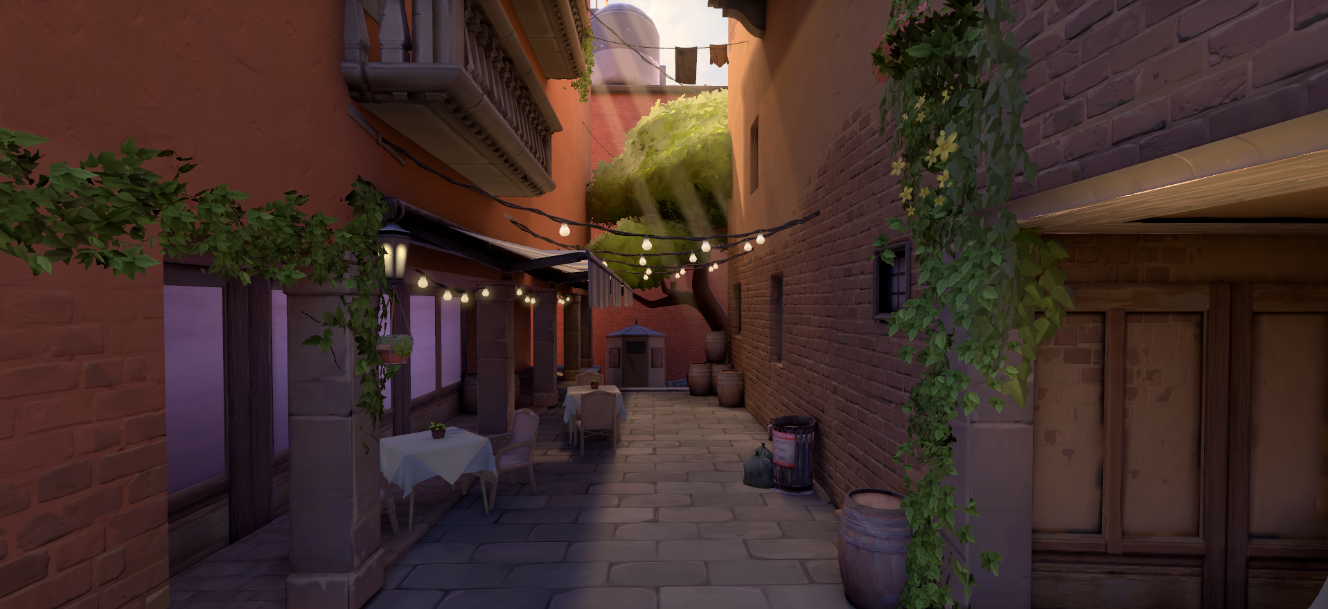 I am creating Valorant Map Wallpaper. Here is Ascent! If people like, I will post after I complete each map