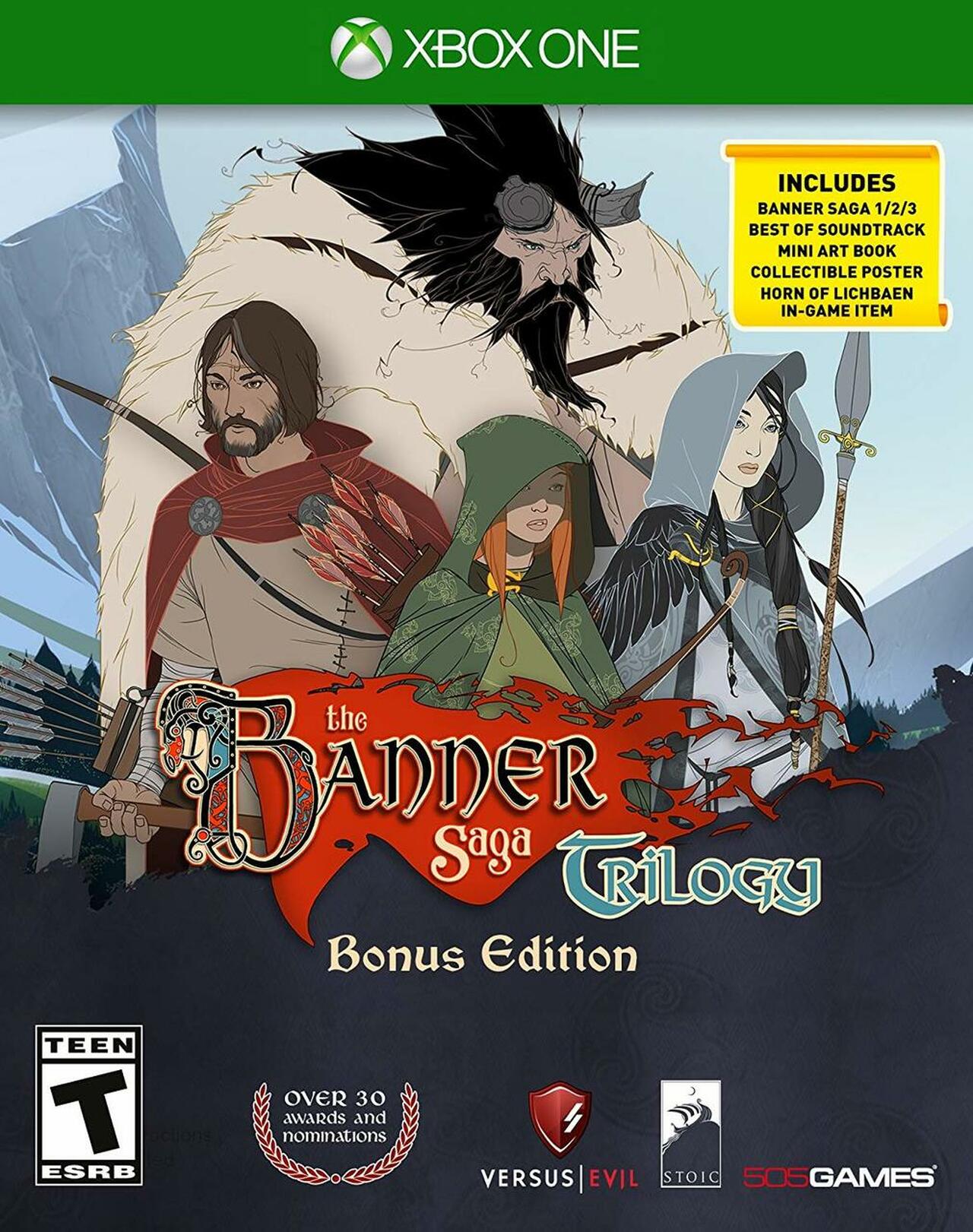 The Banner Saga Trilogy: Bonus Edition (Xbox One) Level Games
