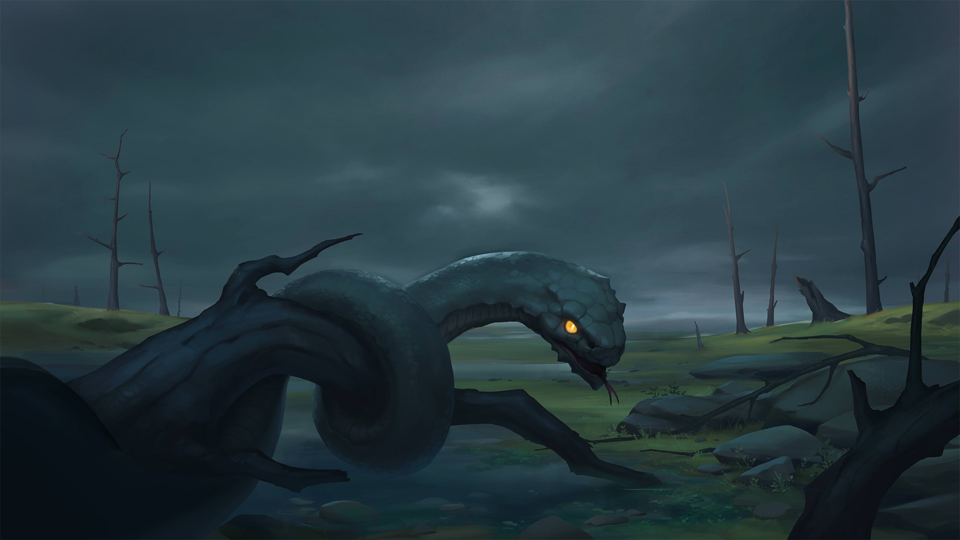 The Snake clan reaches the shores of Northgard