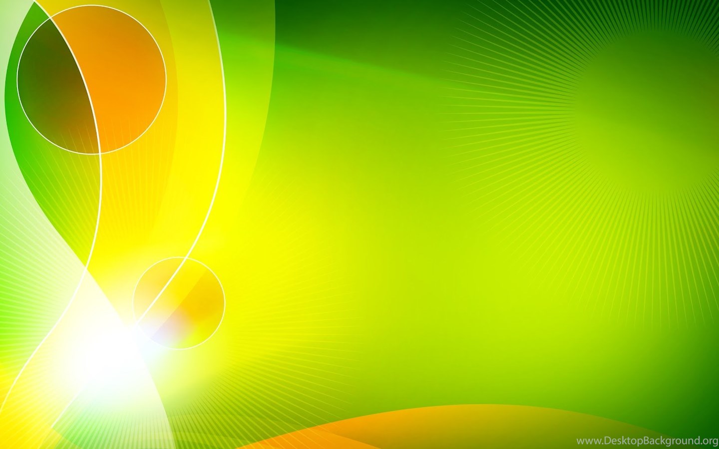 Green Orange Background Wallpaper Desktop Background