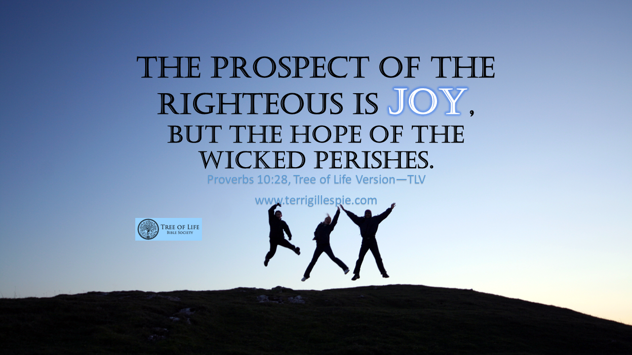 Wisdom's Journey: Proverbs 10:28