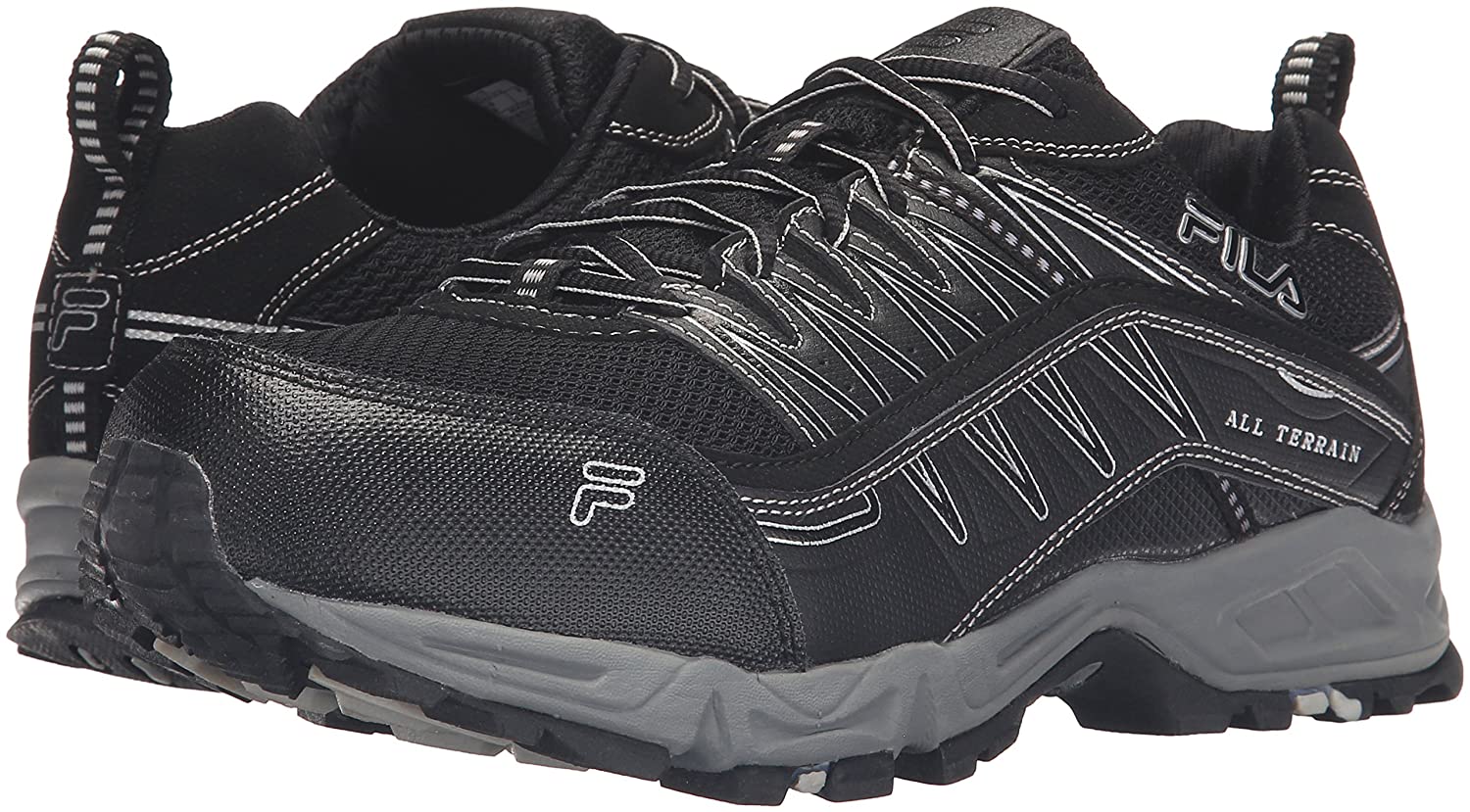 Fila Mens Memory AT Peak Steel Toe Trail Runner Fila Footwear MEMORY AT PEAK STEEL TOE