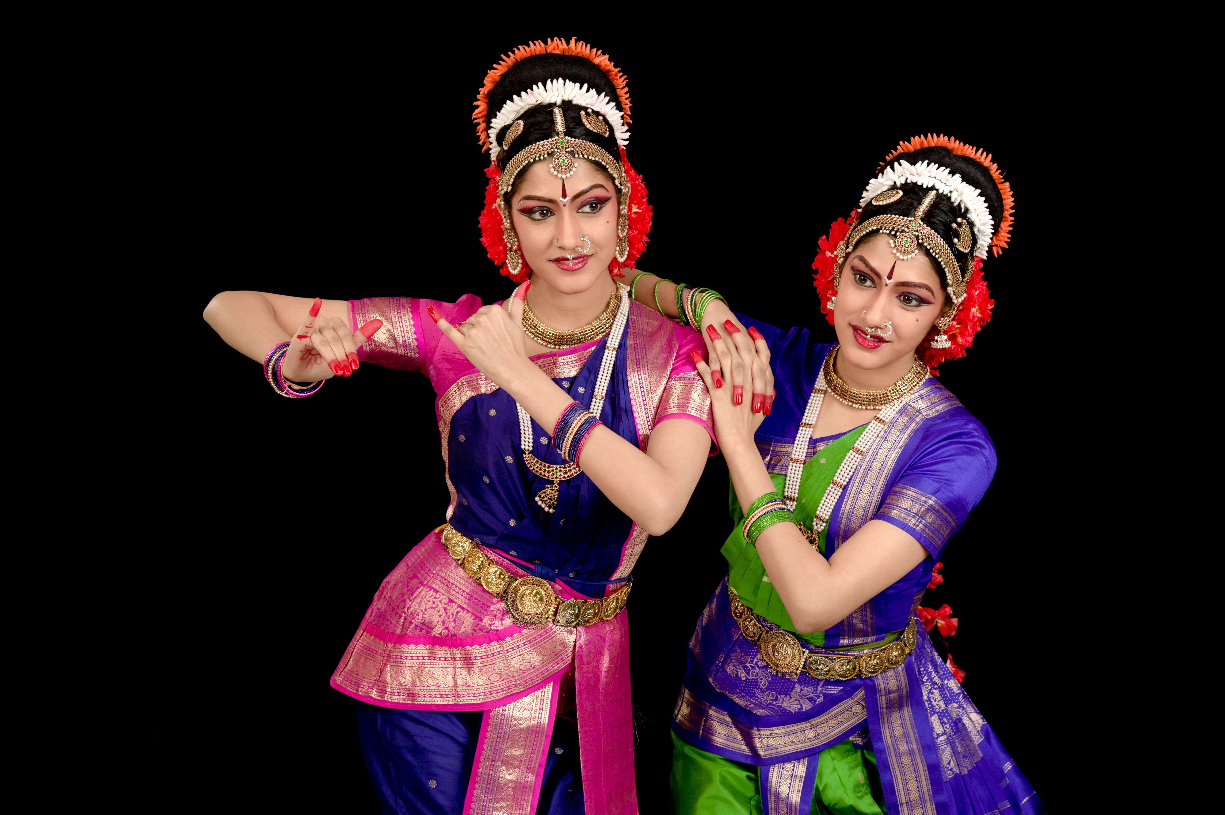 Aneesha & Anuja from Kuchipudi Dance Academy