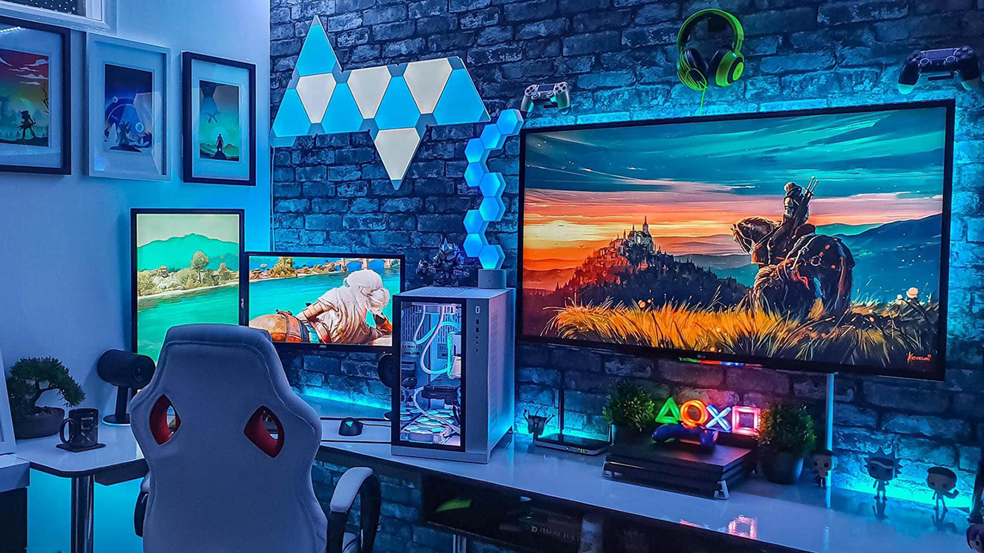 Gaming Room Setup Wallpapers Wallpaper Cave