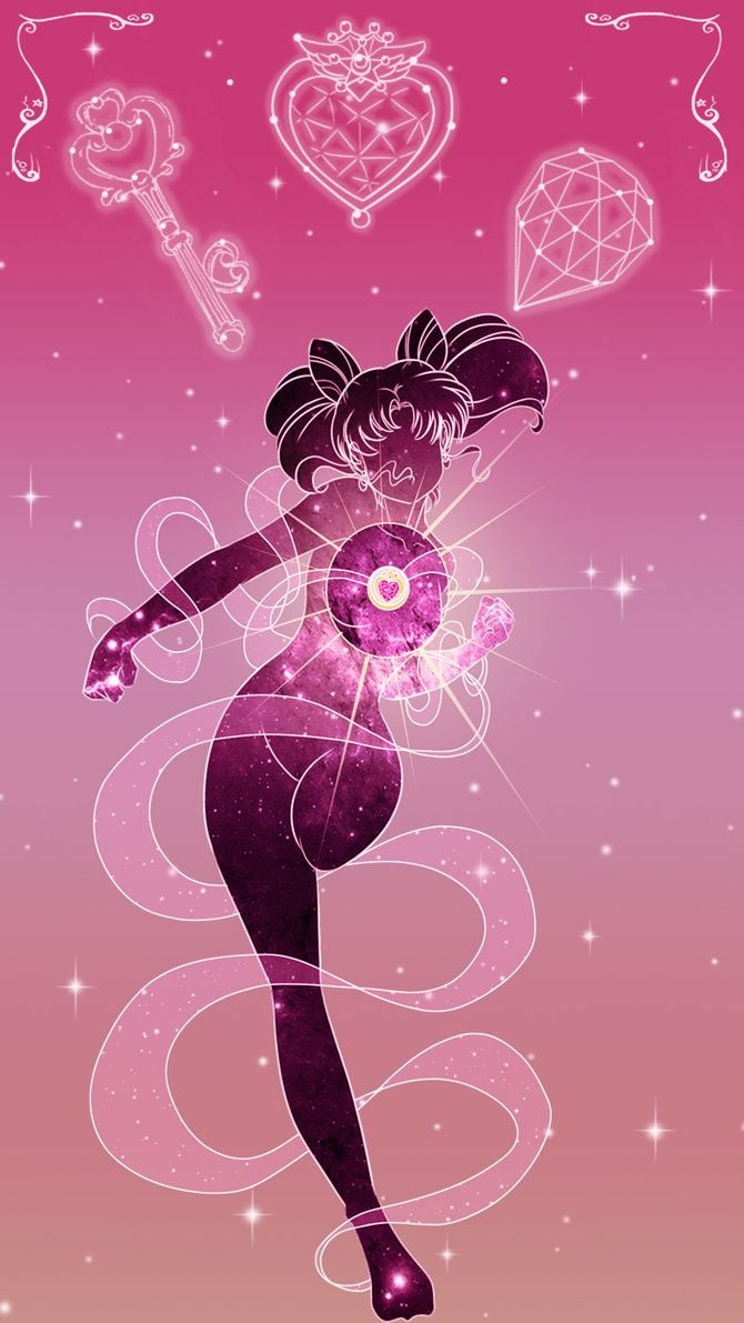Sailor Chibimoon Lockscreen. Sailor chibi moon, Sailor mini moon, Super sailor chibi moon