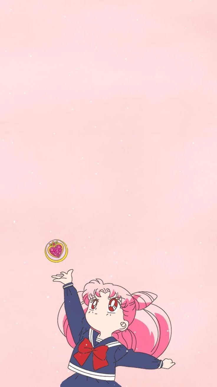 Sailor Chibi Moon Aesthetic Wallpaper