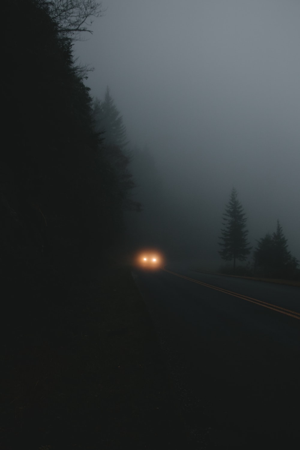 Foggy Night Picture. Download Free Image