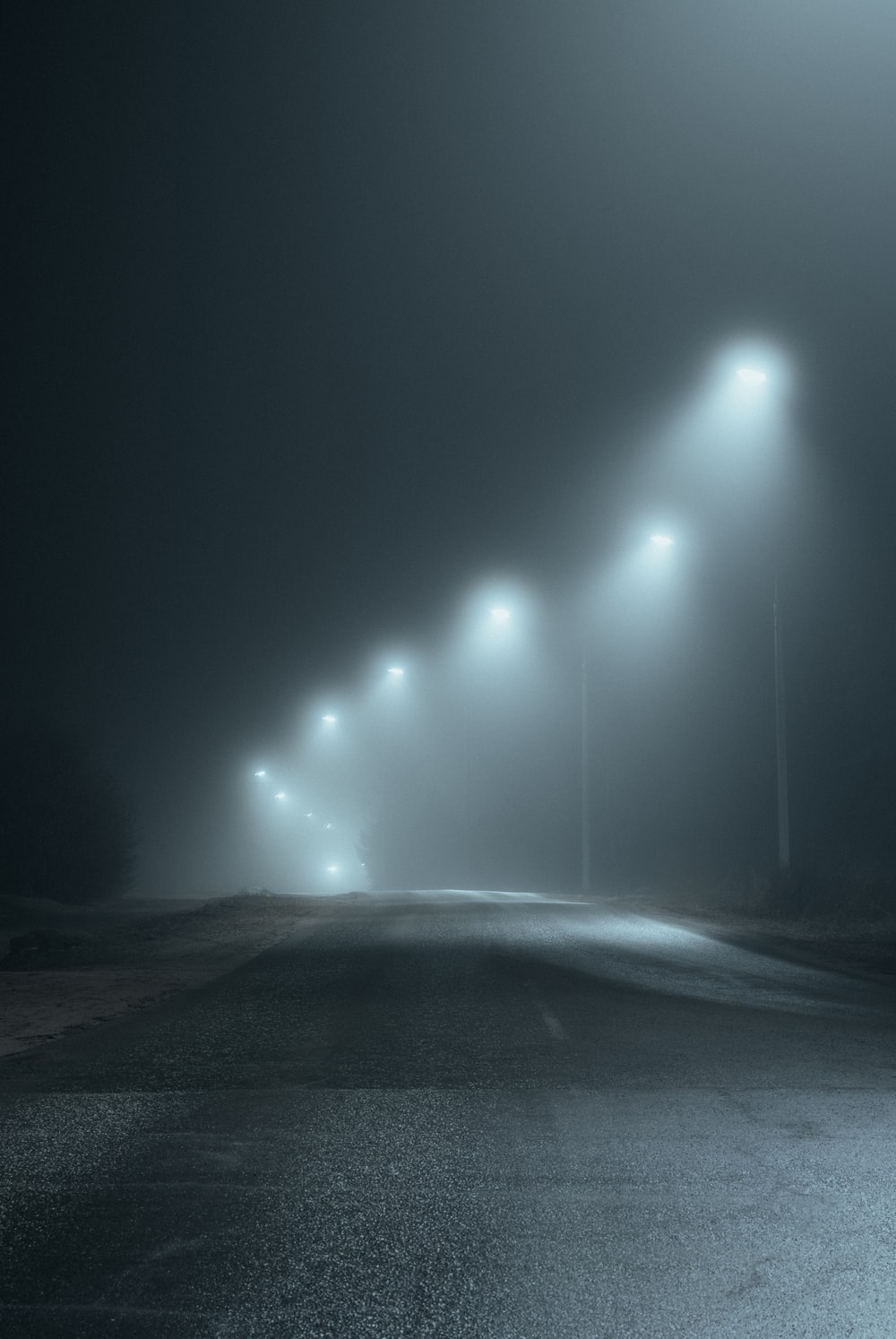 Foggy Street Picture. Download Free Image