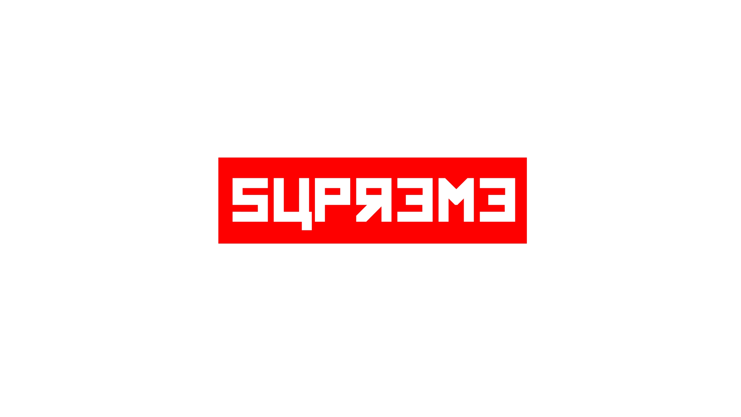 Quick Supreme x Gosha Rubchinskiy wallpaper I made