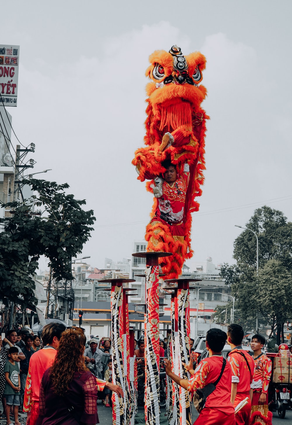 Lion Dance Picture. Download Free Image