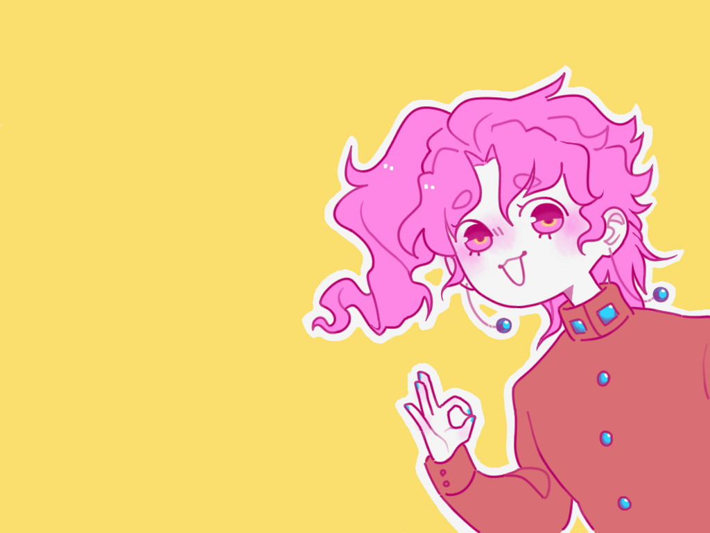 Hands you that one pink Kakyoin*