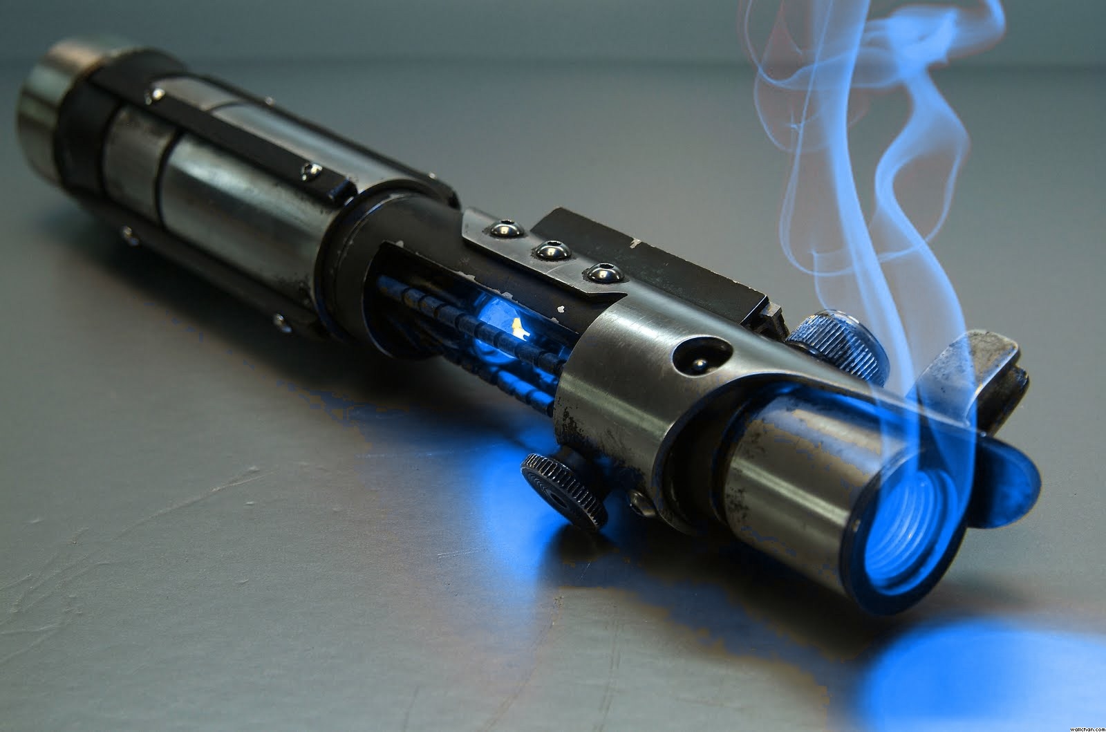 Blue Lightsaber Wallpaper